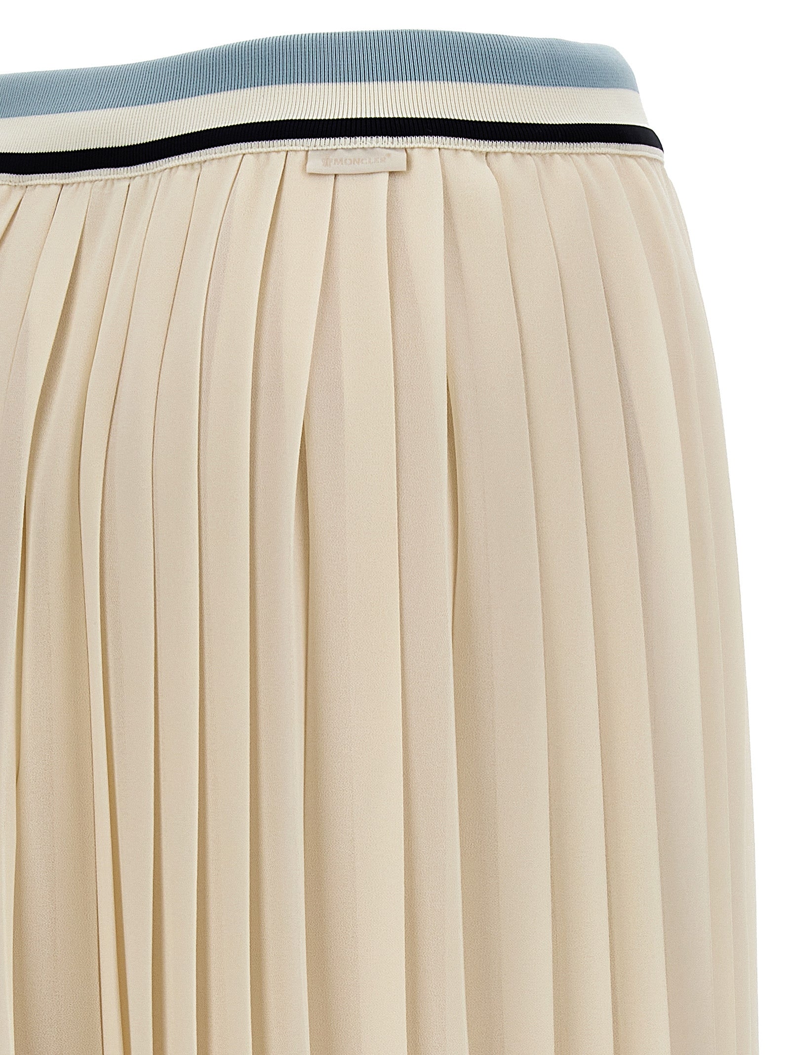 Moncler Long Pleated Skirt