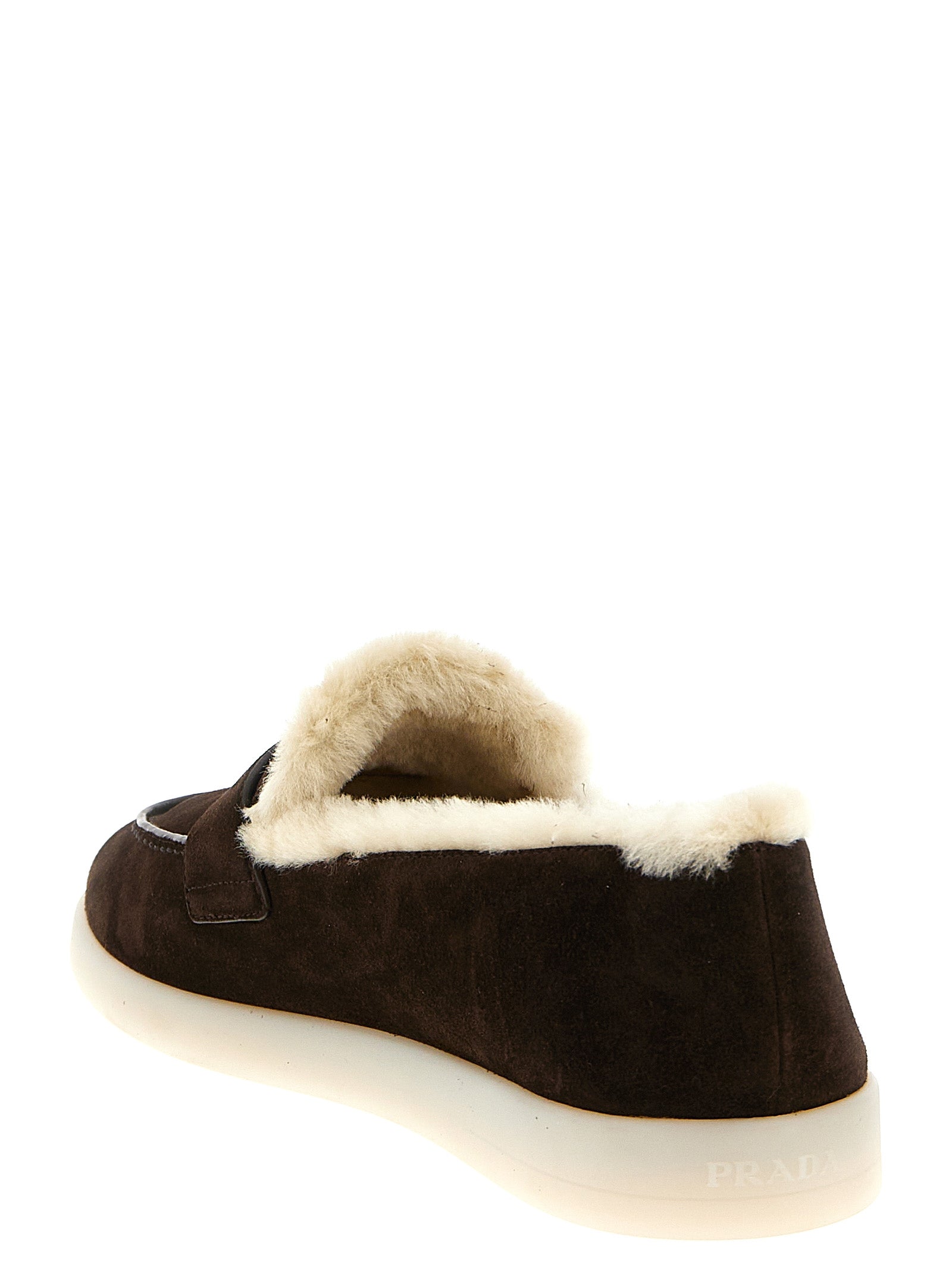 Prada Suede Loafers