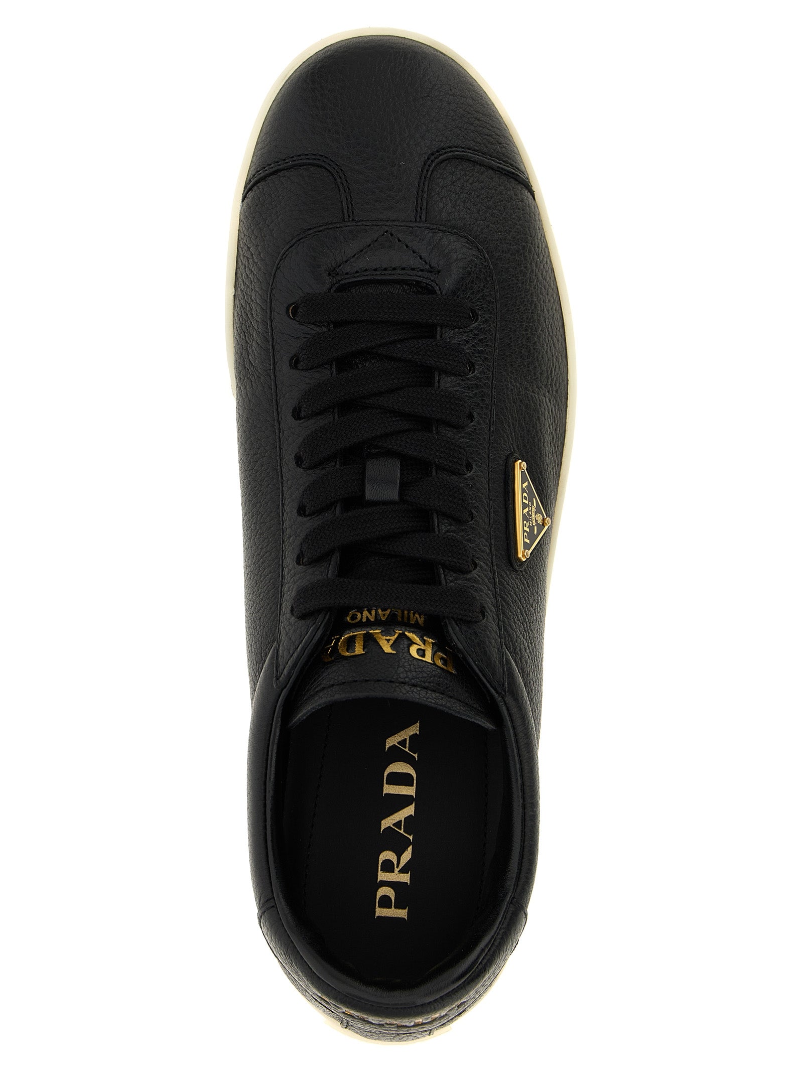 Prada Deer Leather Sneakers