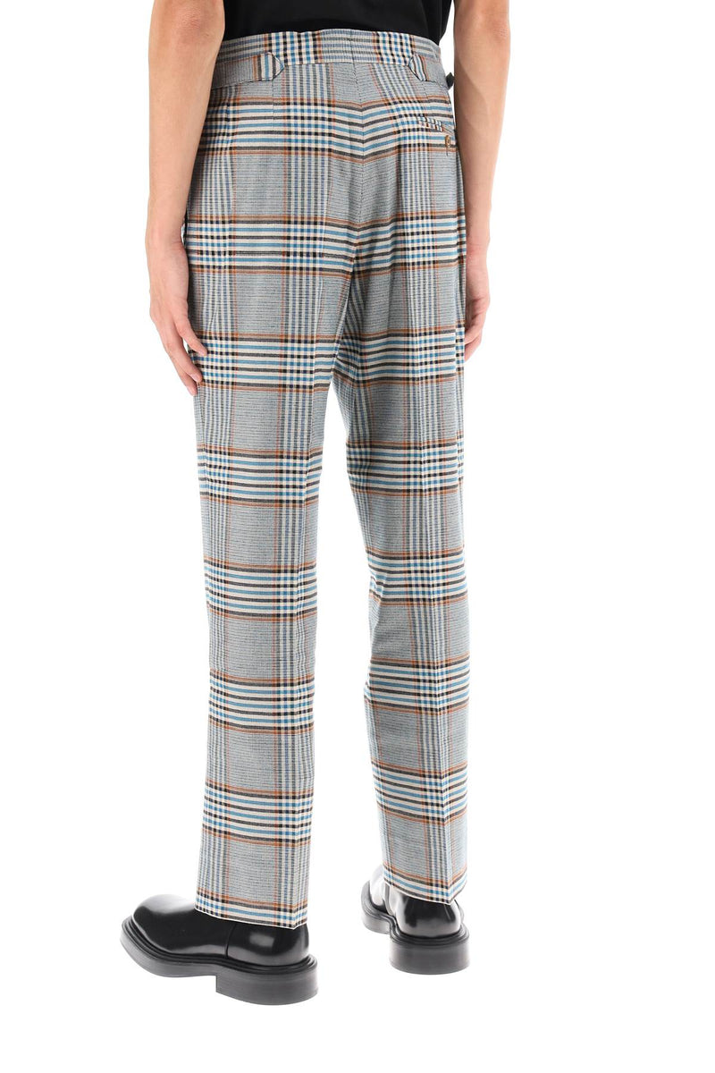 Vivienne Westwood Tartan Sang Pants Multicolor