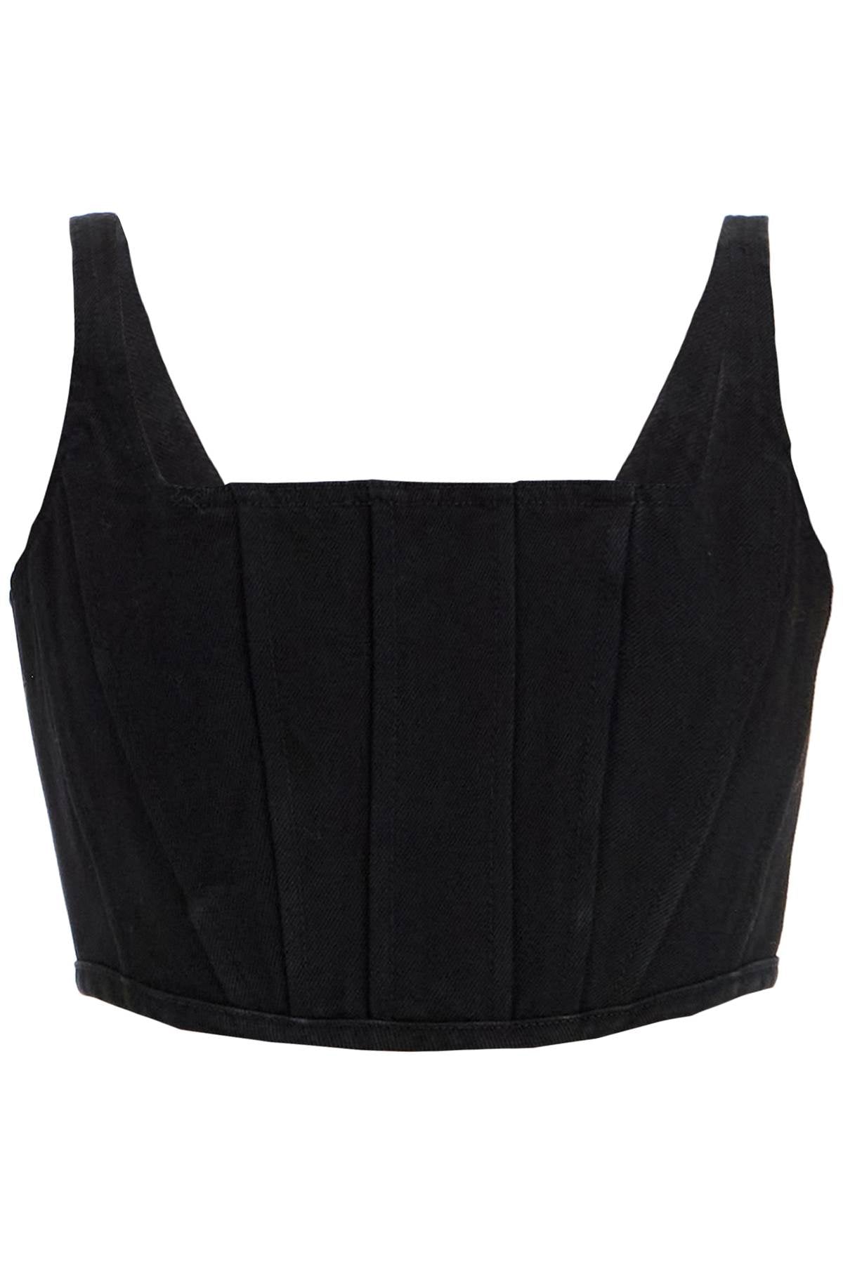 Marc Jacobs Denim Bustier Top For