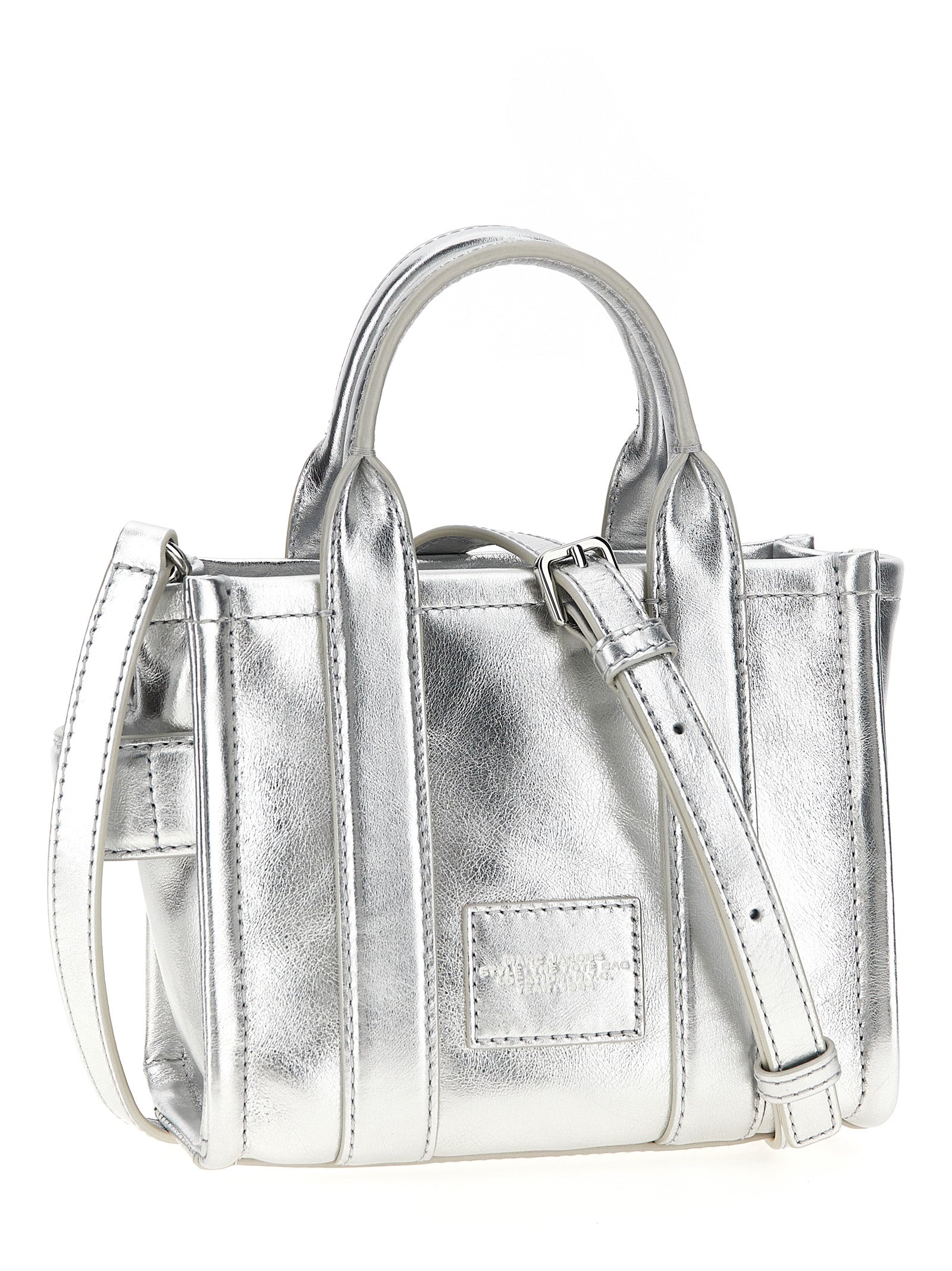 Marc Jacobs 'The Metallic Leather Crossbody Tote' Crossbody Bag