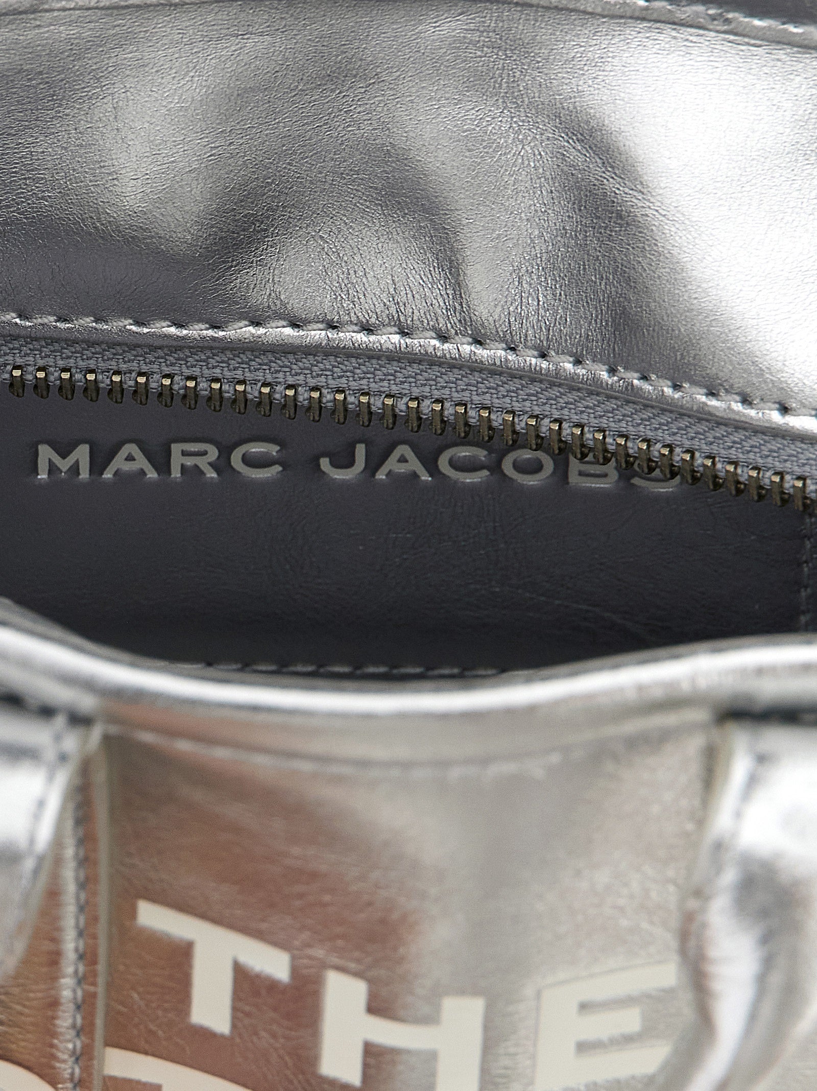 Marc Jacobs 'The Metallic Leather Crossbody Tote' Crossbody Bag