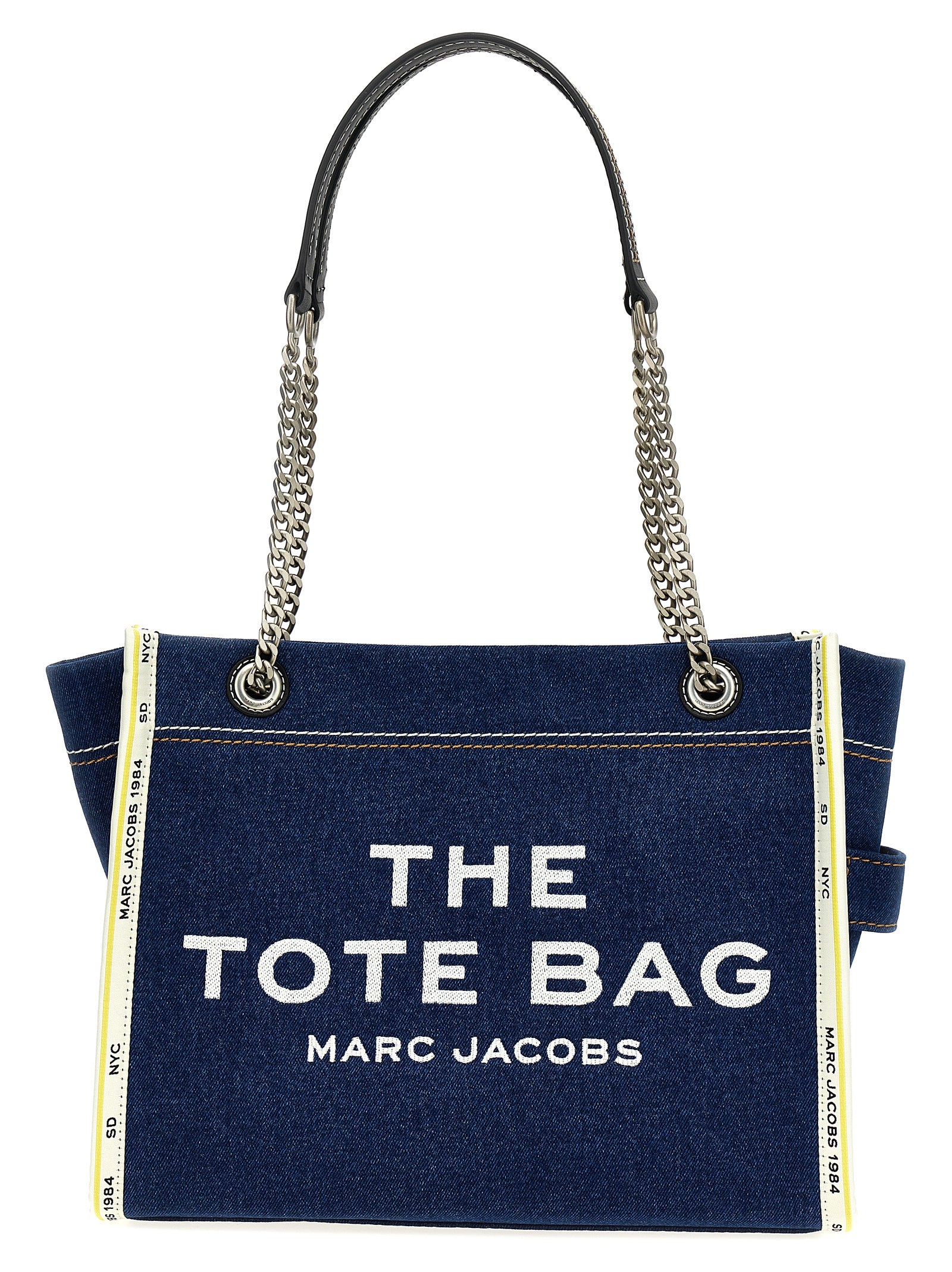 Marc Jacobs 'The Denim Chain Medium Tote' Shoulder Bag