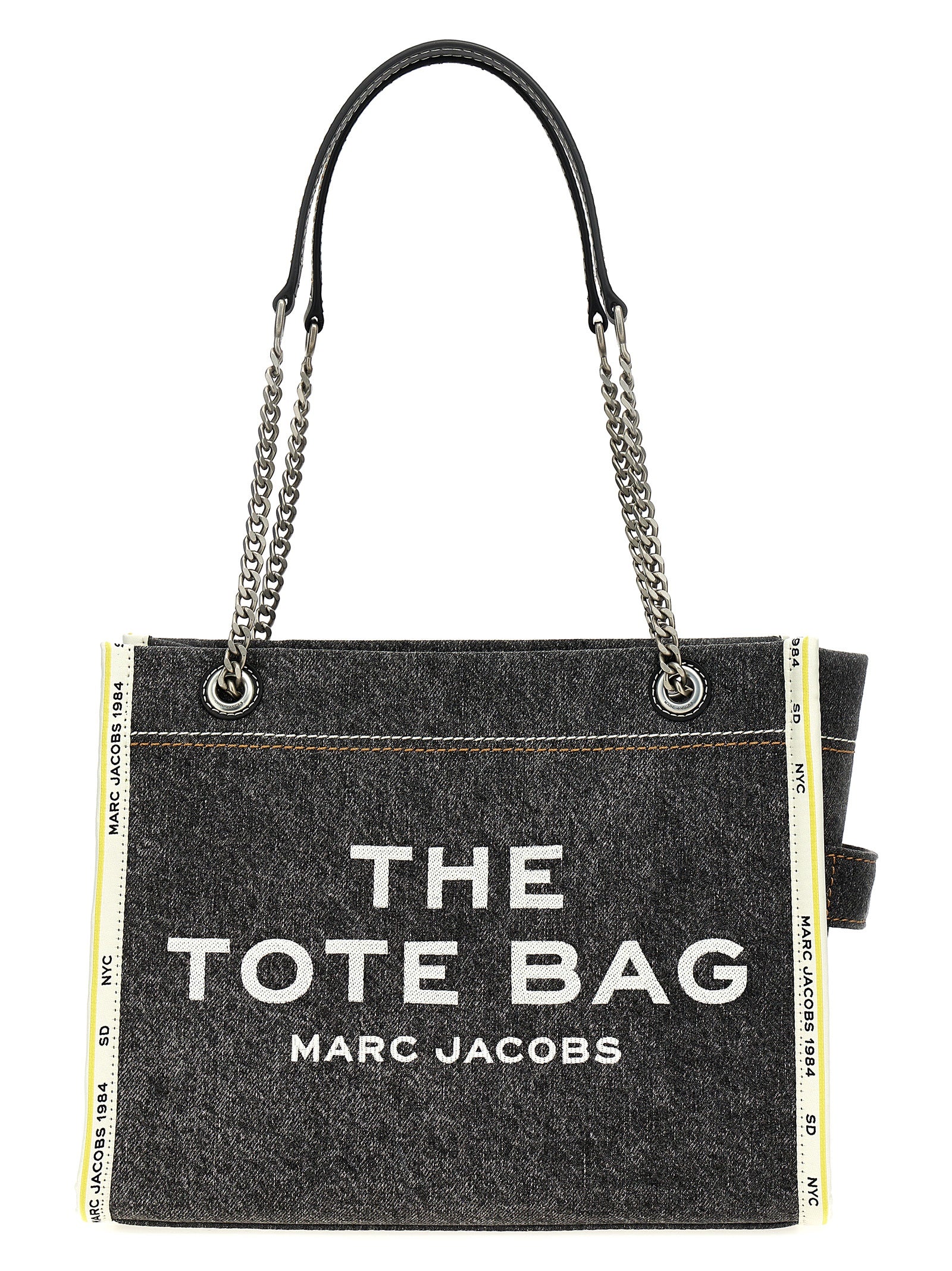 Marc Jacobs 'The Denim Chain Medium Tote' Shoulder Bag