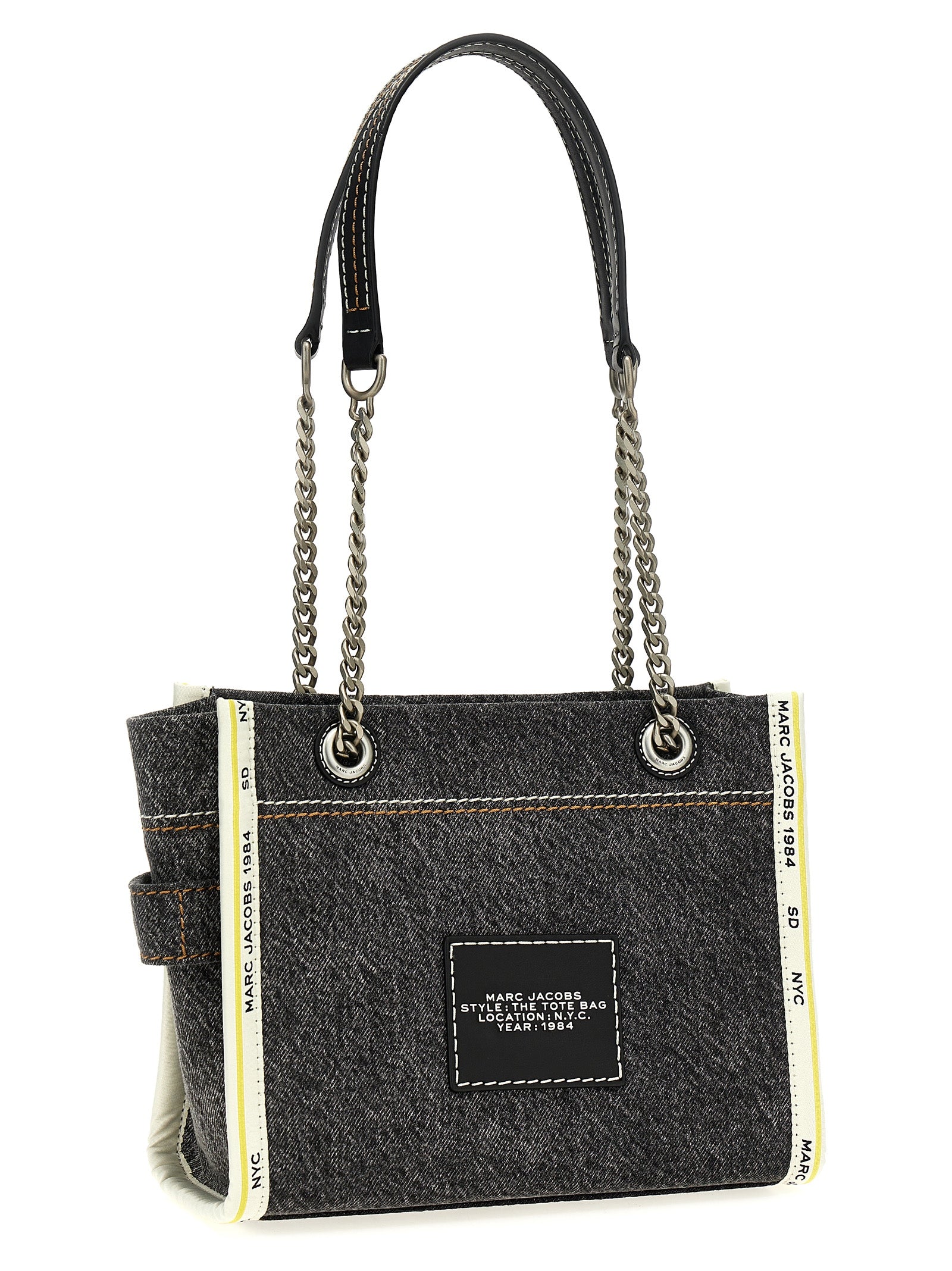 Marc Jacobs 'The Denim Chain Small Tote' Shoulder Bag