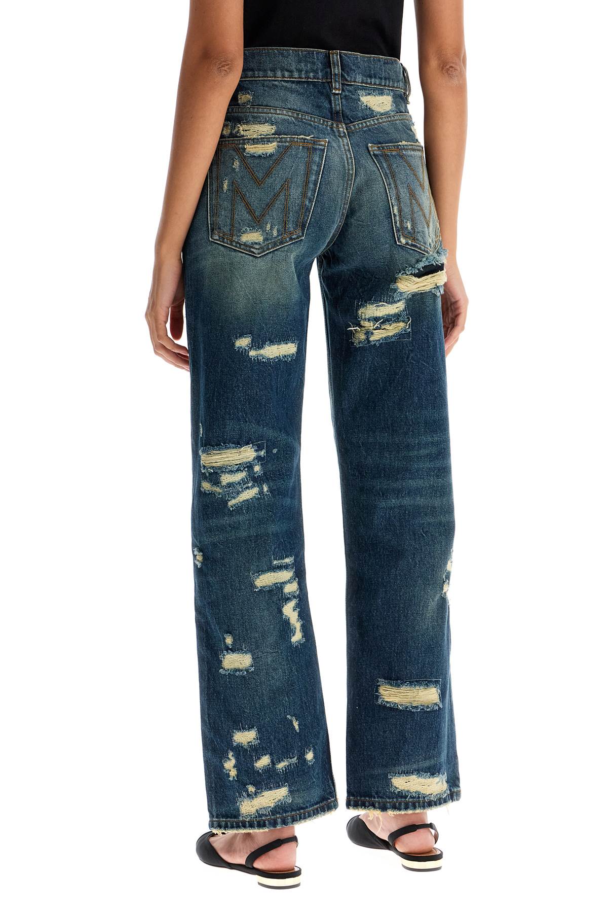 Marc Jacobs Jeans 'The Rip And Repair Straight Jean