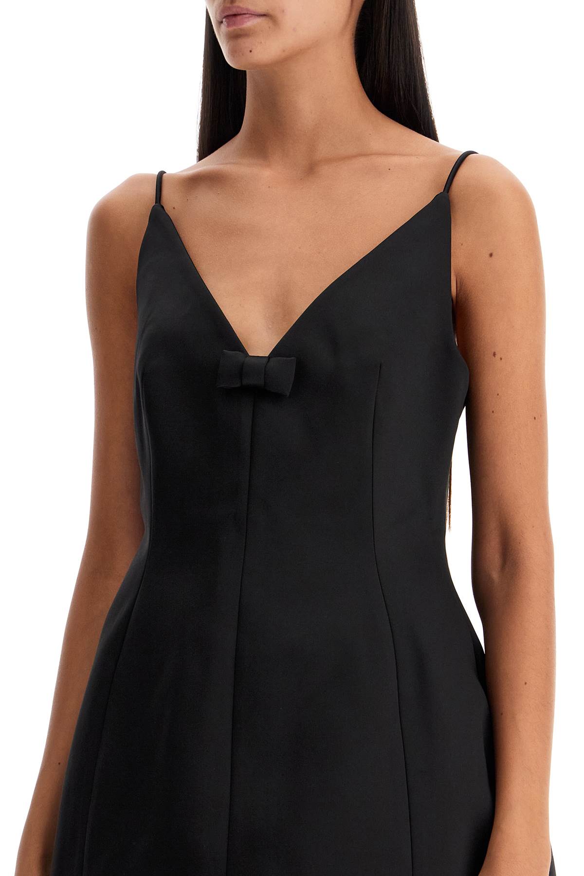 Marc Jacobs Mini Abito The Satin Bow Dress