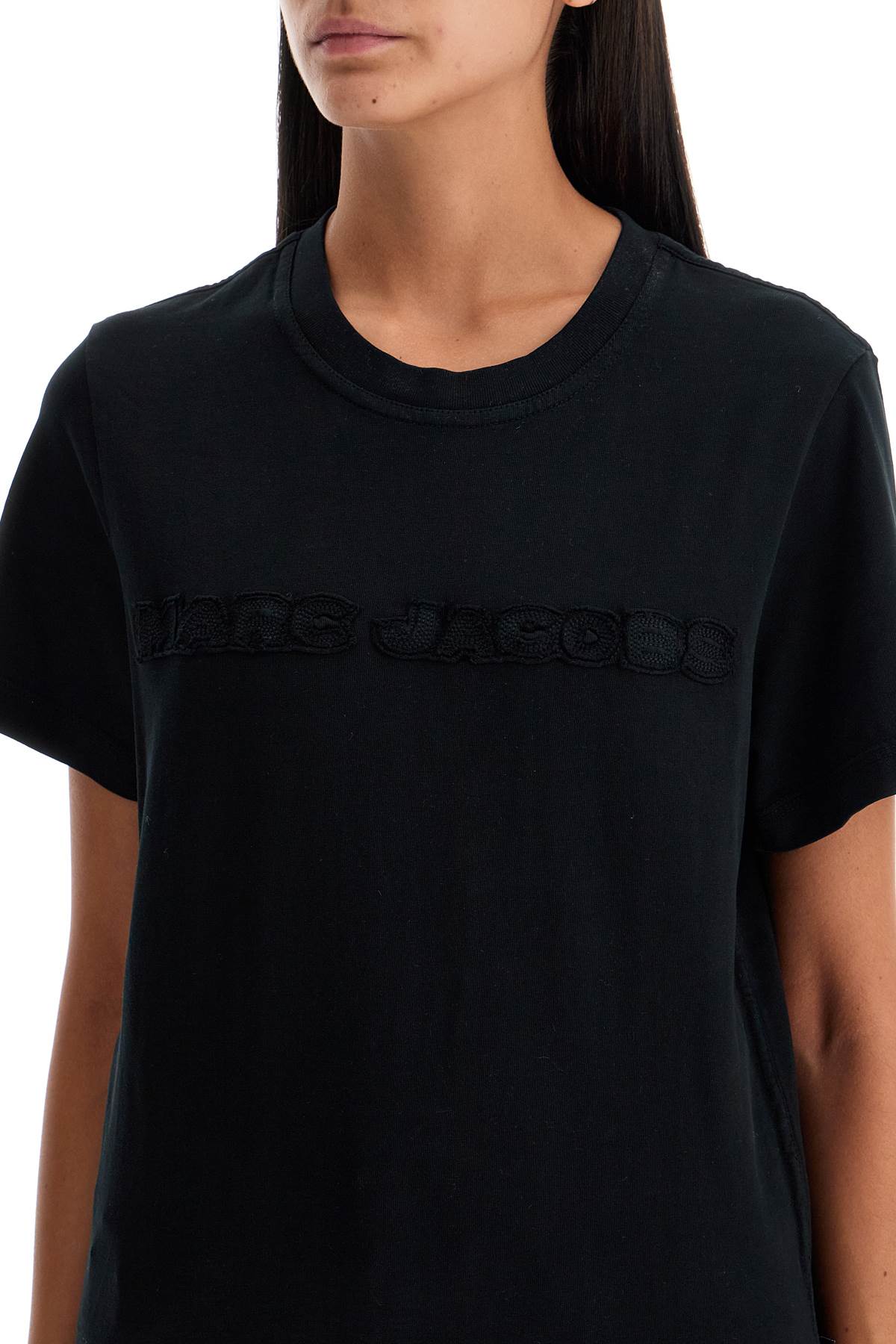 Marc Jacobs T-Shirt With Patch Logo Design