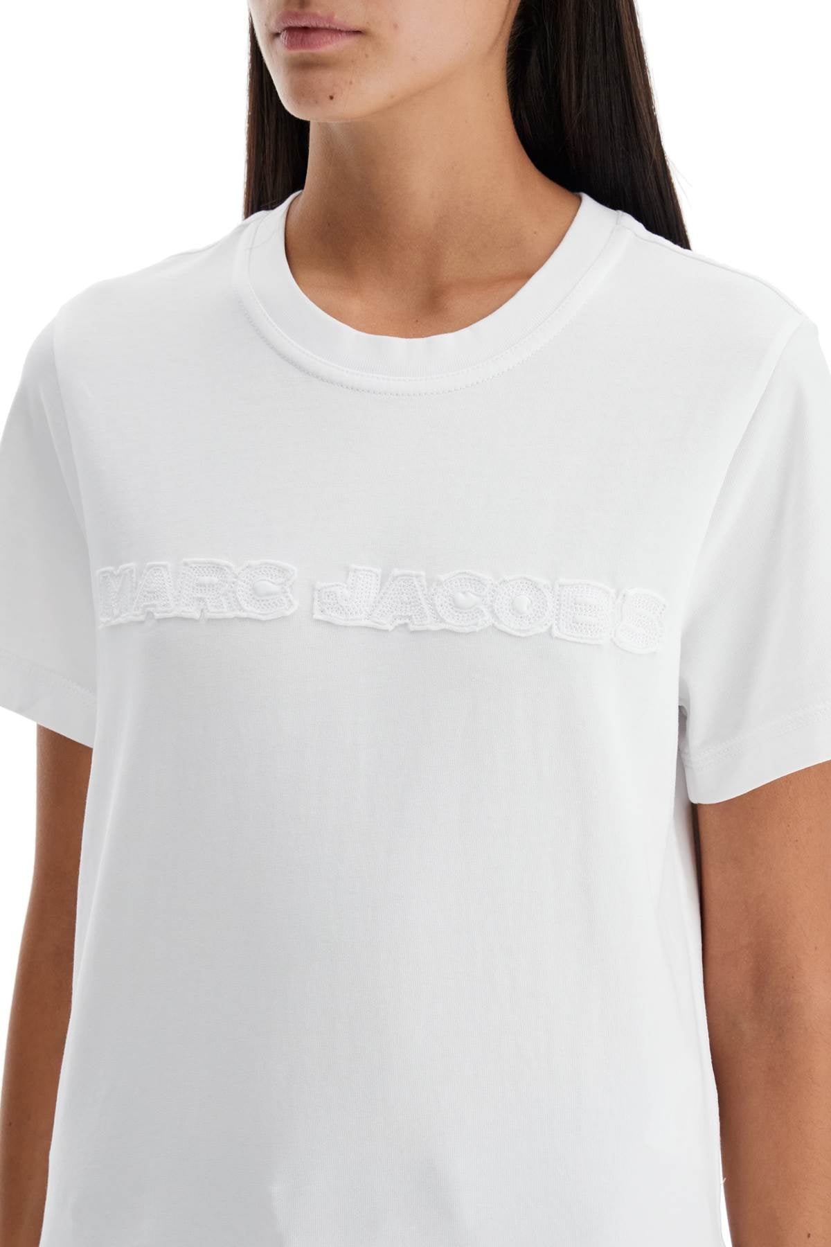 Marc Jacobs T-Shirt With Patch Logo Design