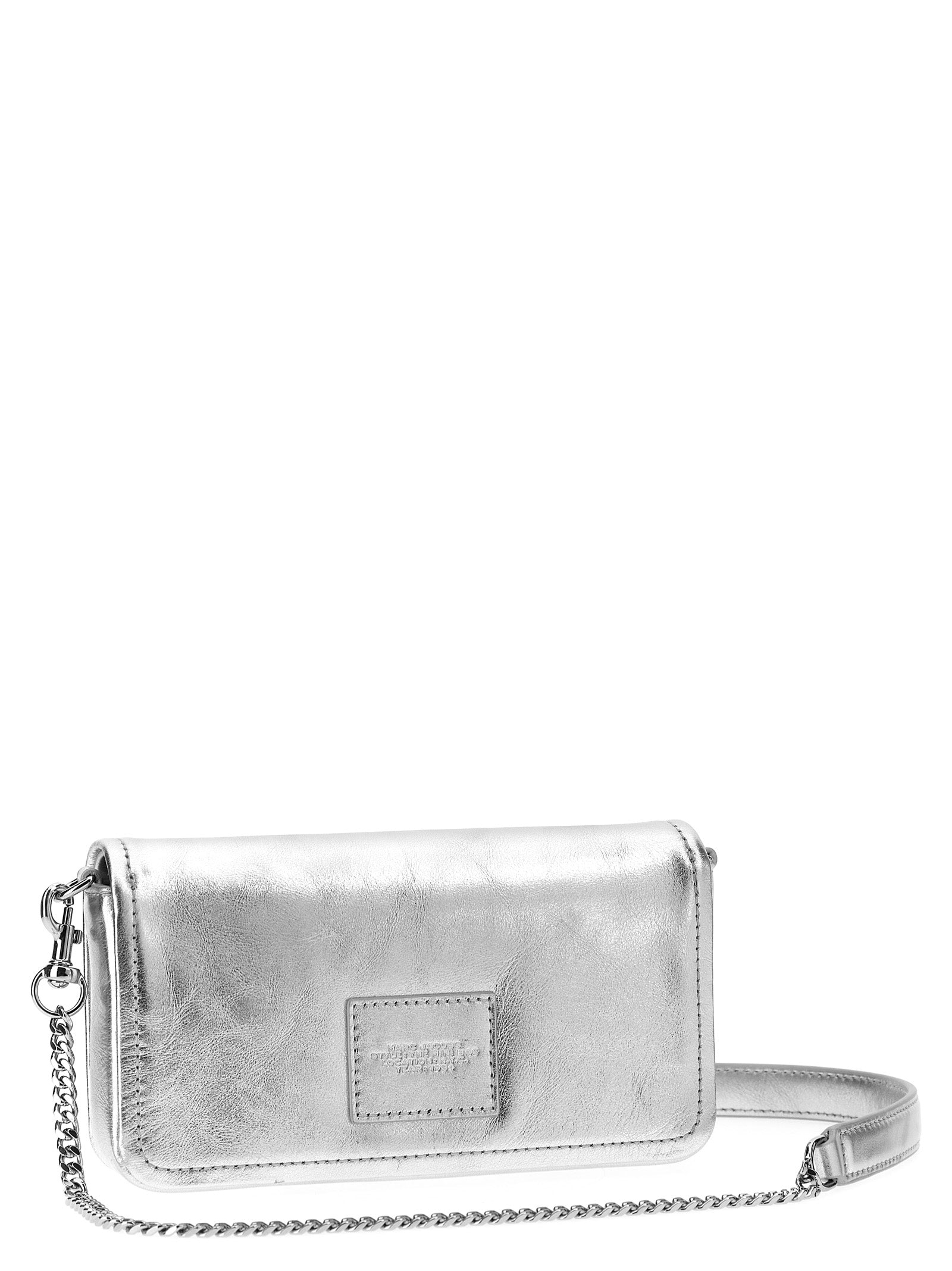 Marc Jacobs 'The Metallic Leather Chain Mini Bag' Crossbody Bag