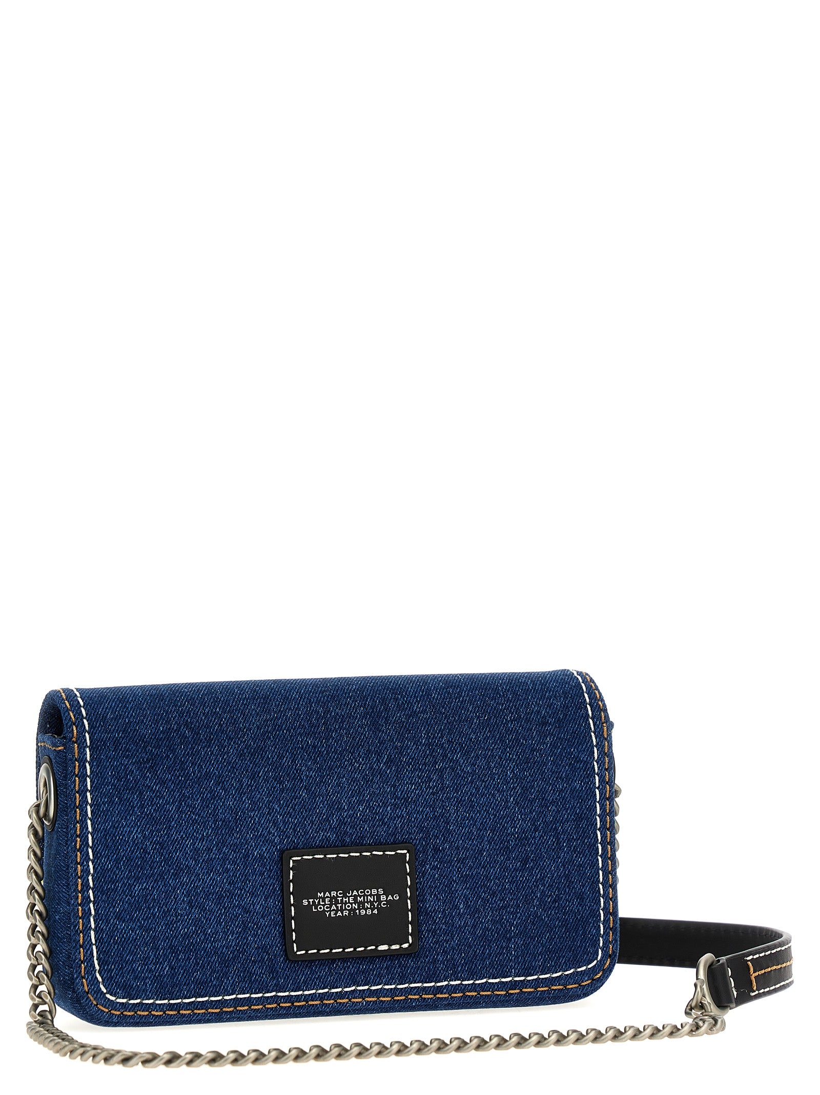 Marc Jacobs 'The Denim Chain Mini' Crossbody Bag