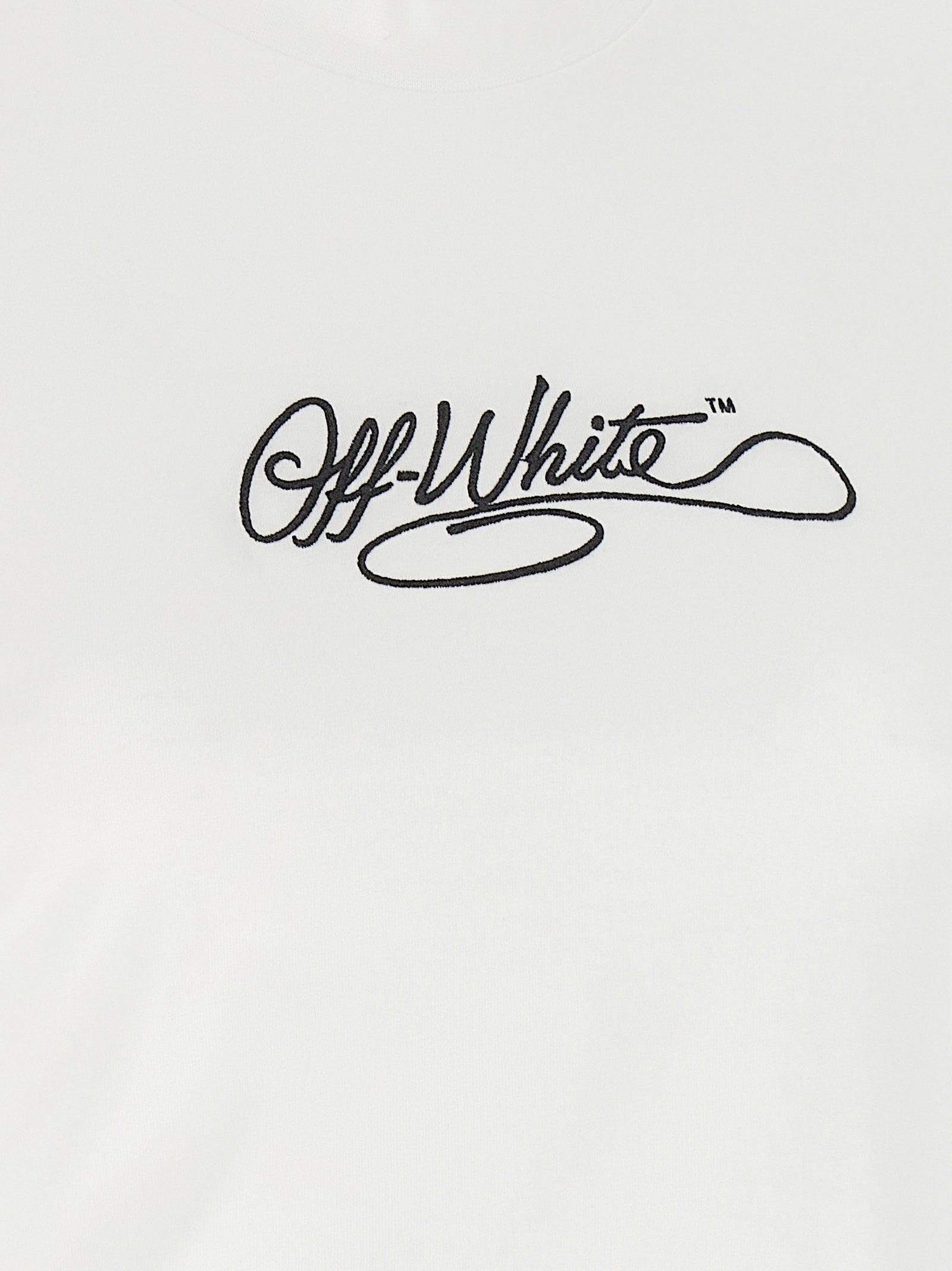 Off-White Logo Embroidery T-Shirt