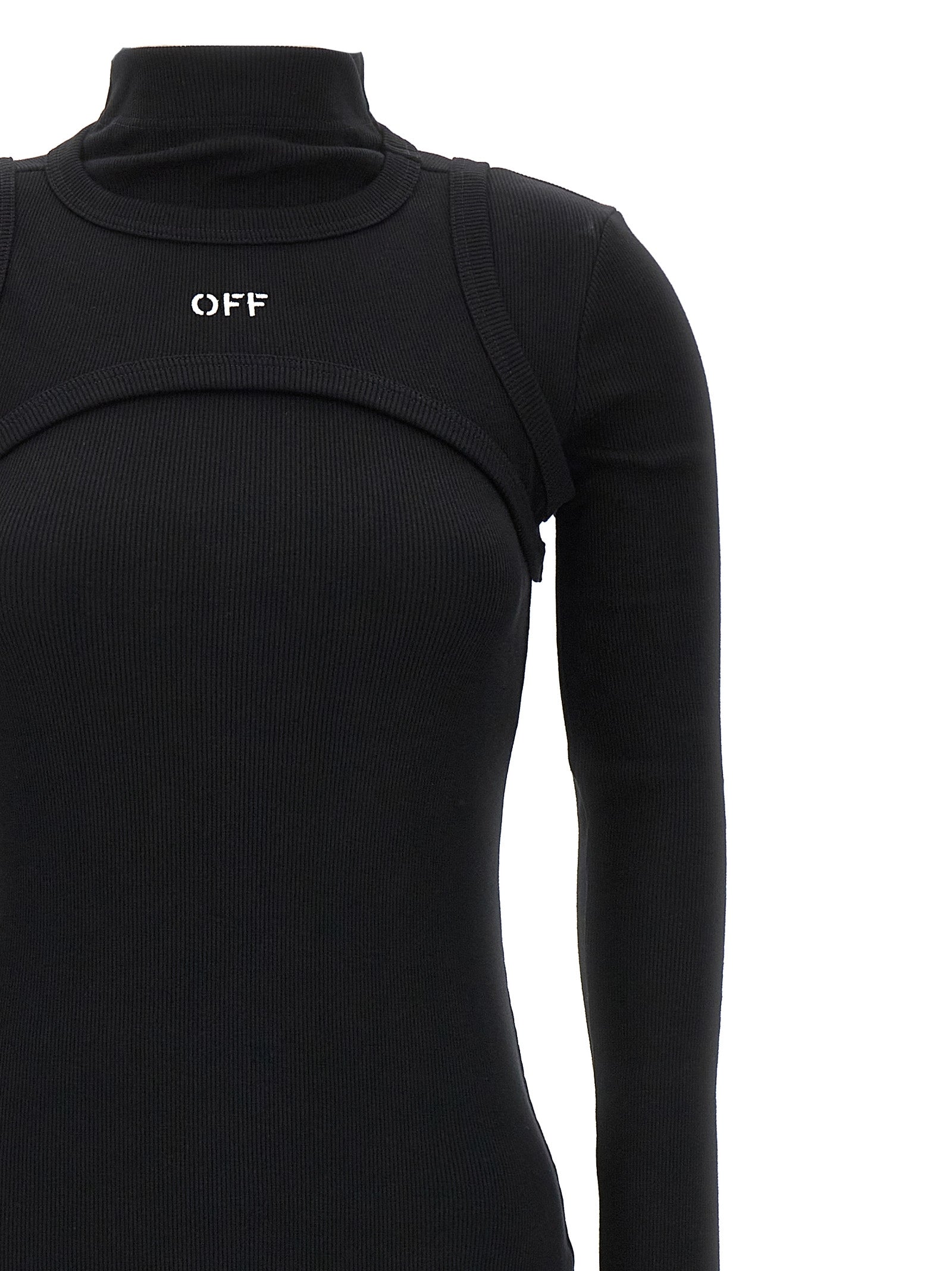 Off-White 'Off Stamp Rib' Dress