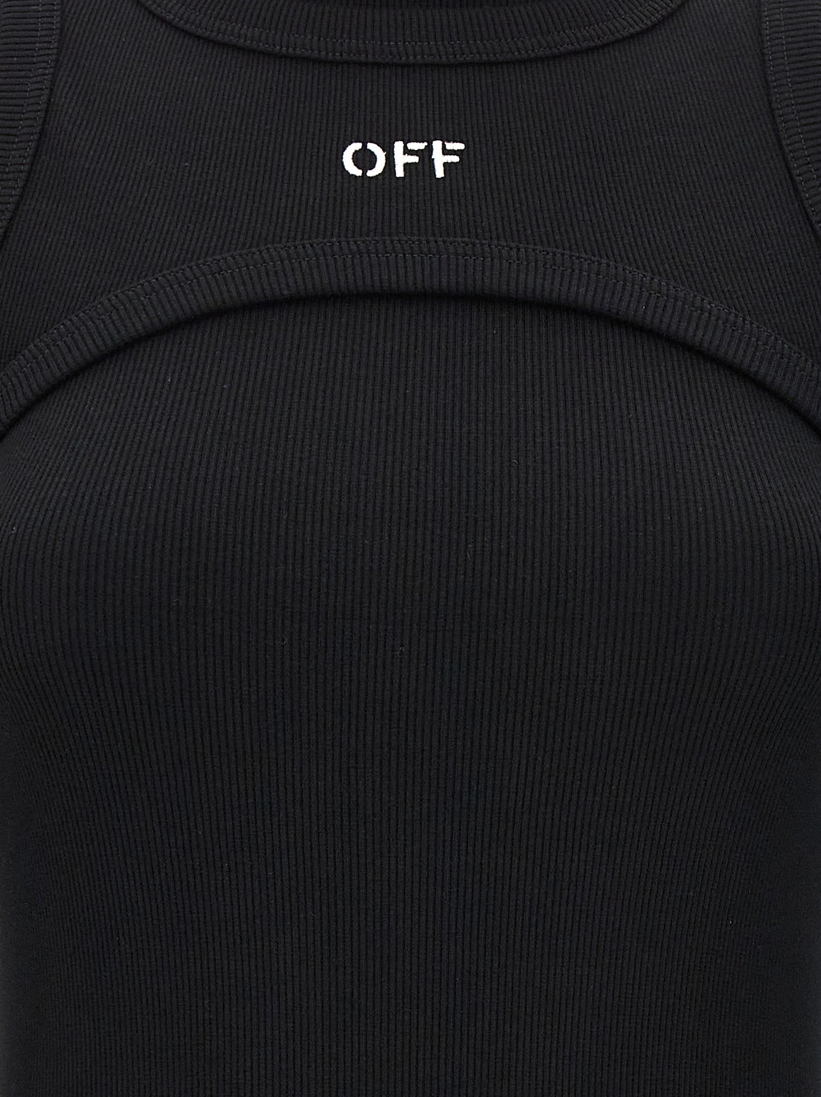 Off-White 'Off Stamp Rib' Dress