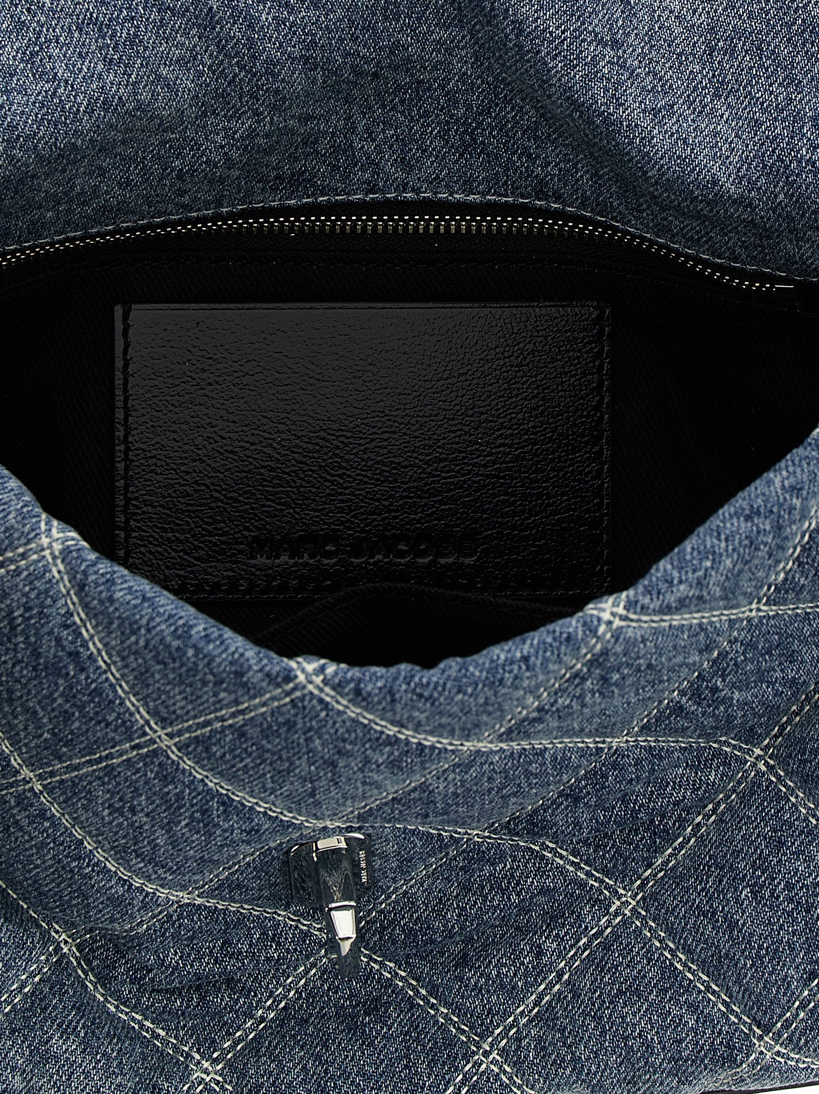 Marc Jacobs 'The Quilted Denim Dual' Medium Shoulder Bag