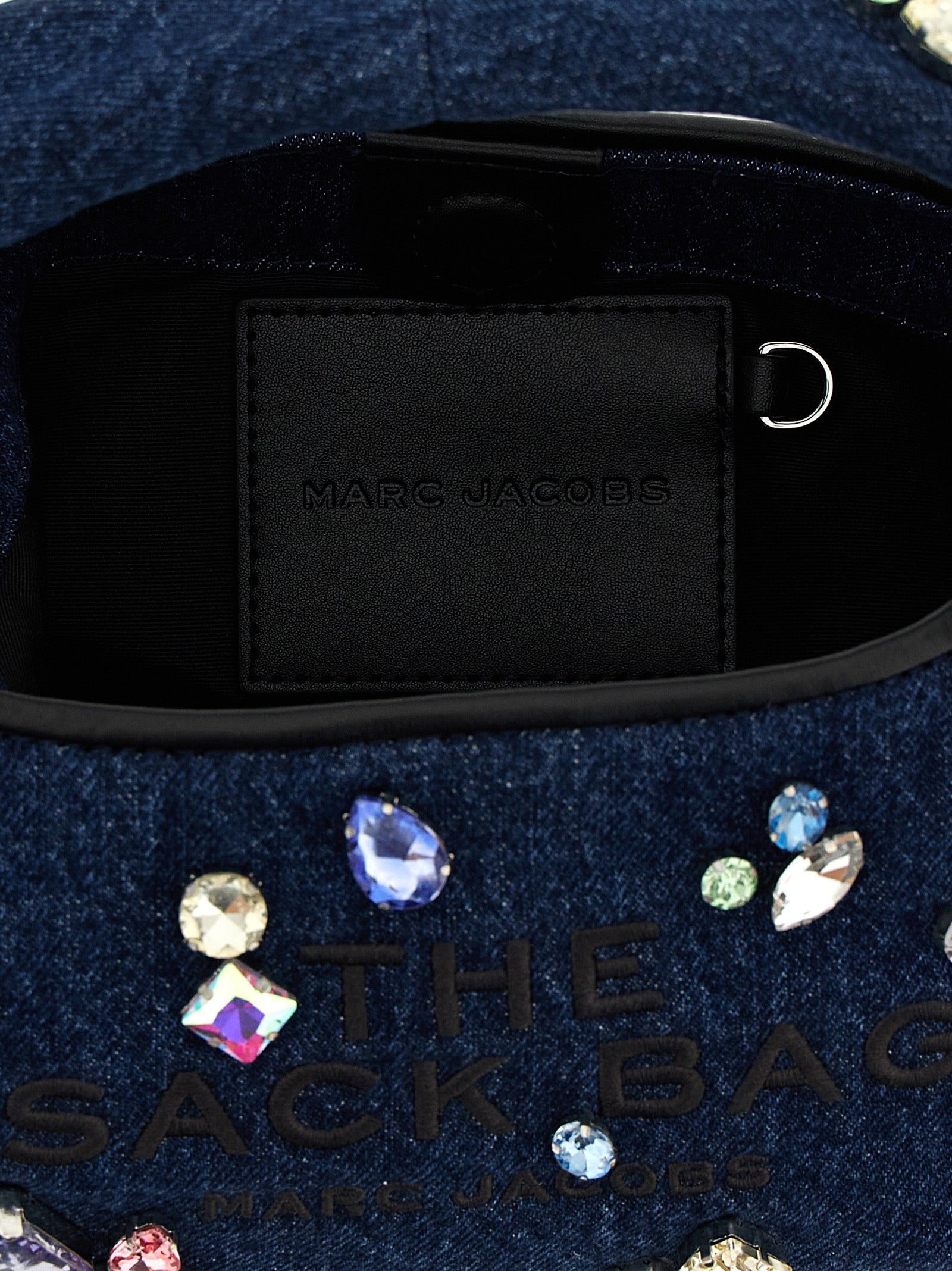 Marc Jacobs 'The Gem Denim Mini Sack' Handbag