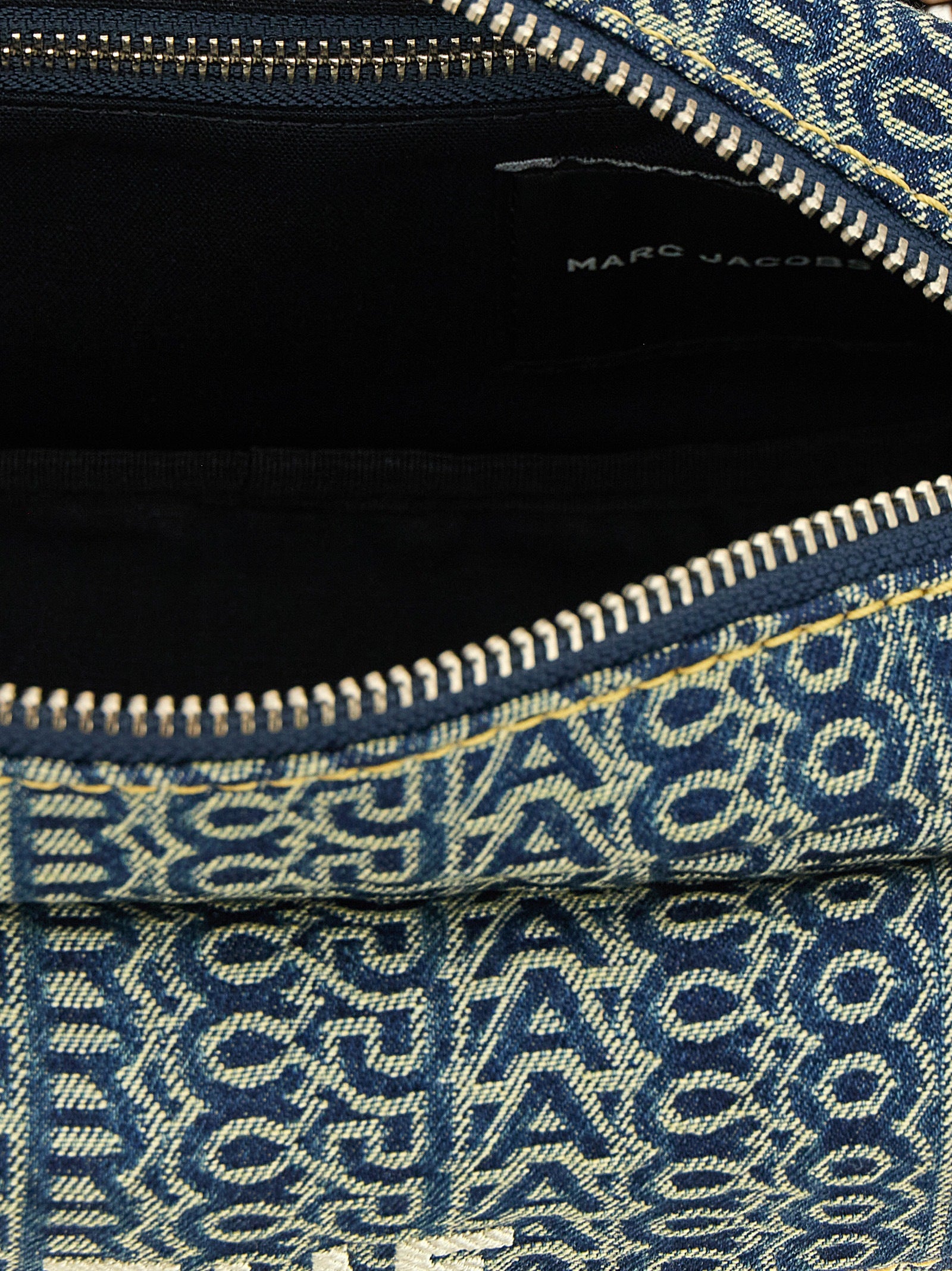 Marc Jacobs 'The Cargo Monogram Denim' Shoulder Bag