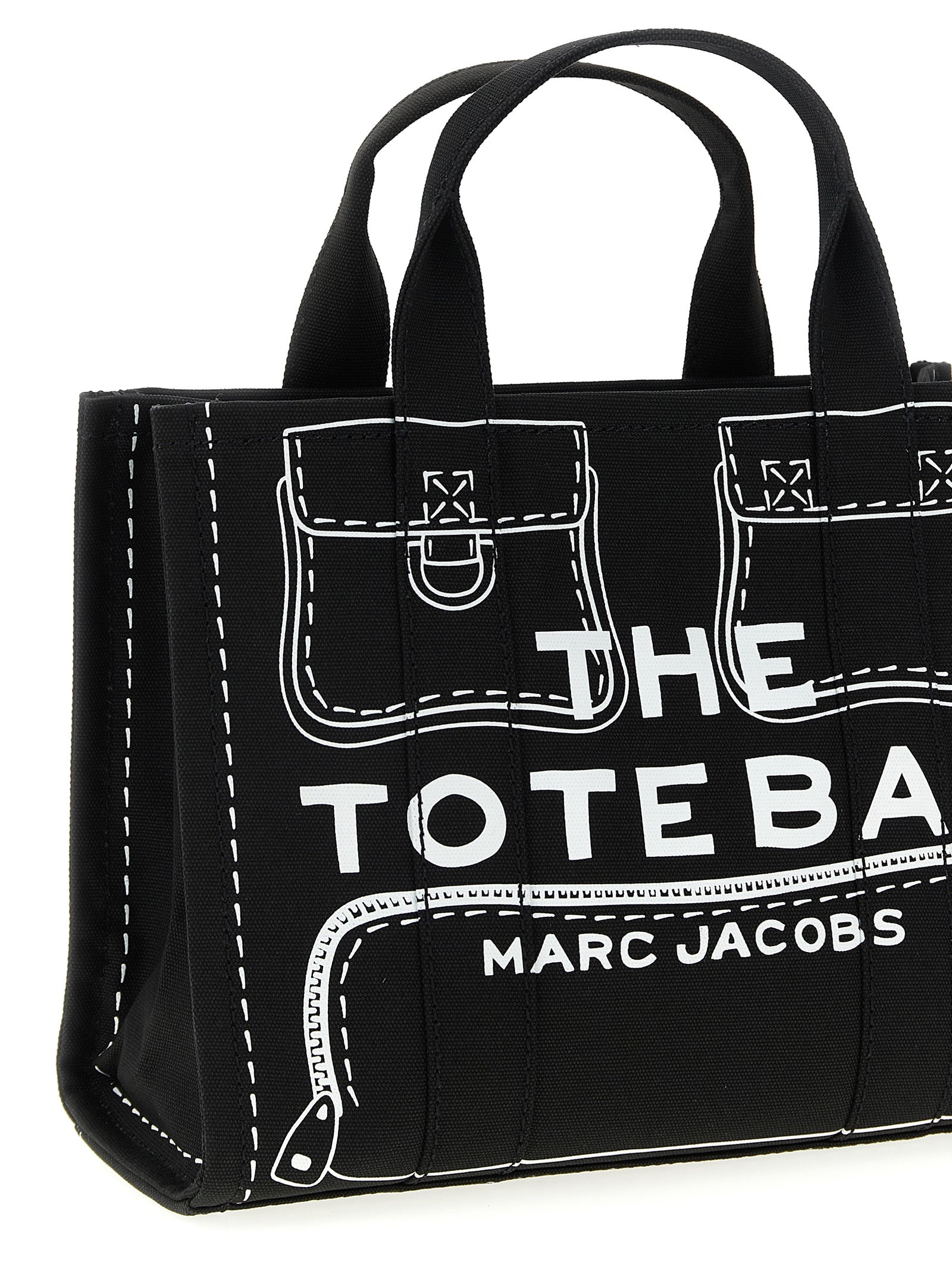 Marc Jacobs 'The Trompel'Oeil Cargo Canvasmedium' Handbag
