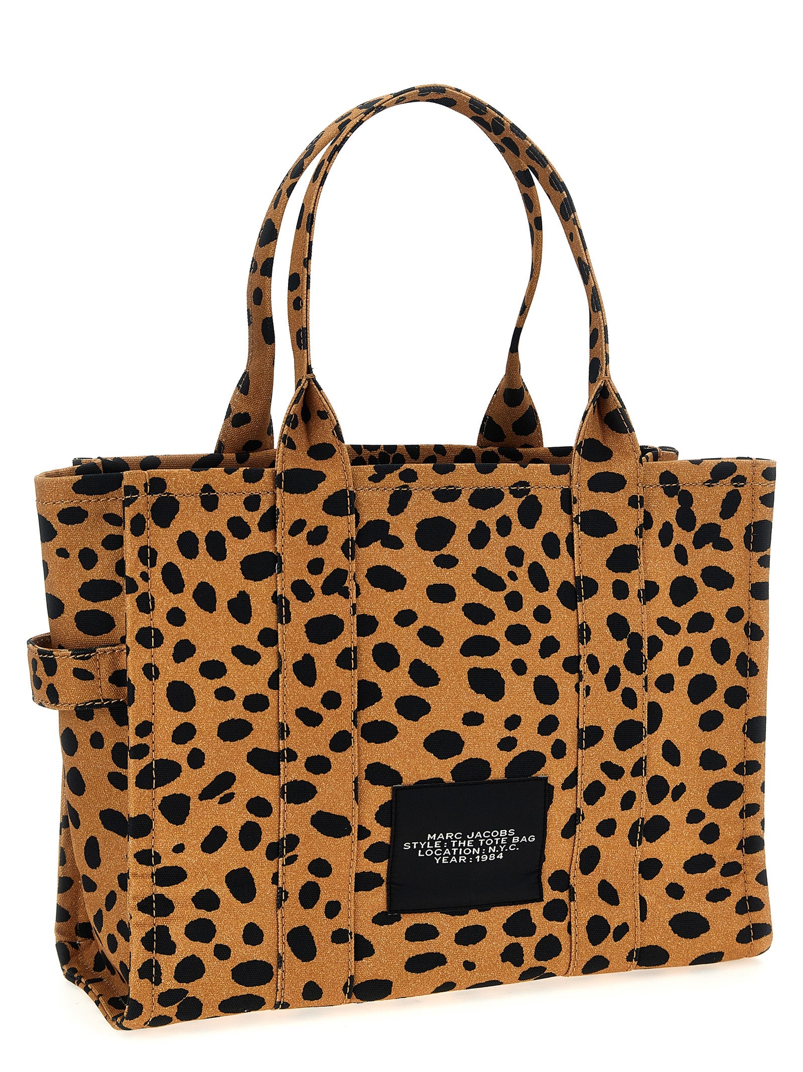 Marc Jacobs 'The Cheetah Canvas Large Tote' Shopping Bag