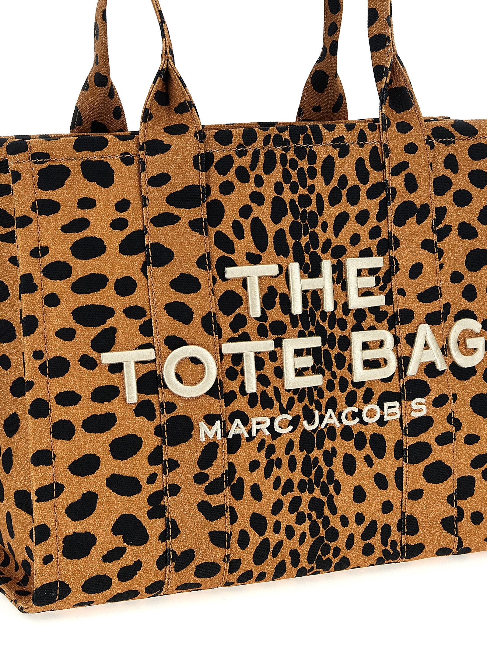 Marc Jacobs 'The Cheetah Canvas Large Tote' Shopping Bag