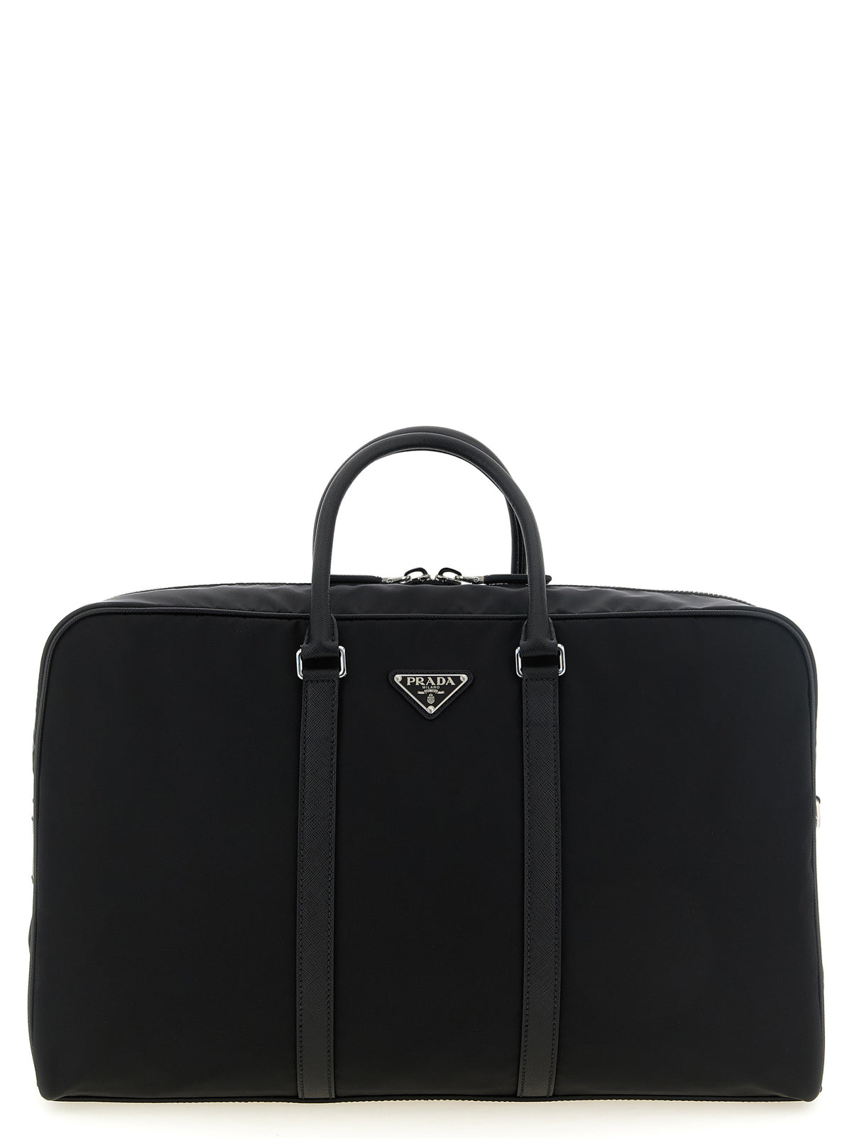 Prada Re-Nylon And Saffiano Travel Bag