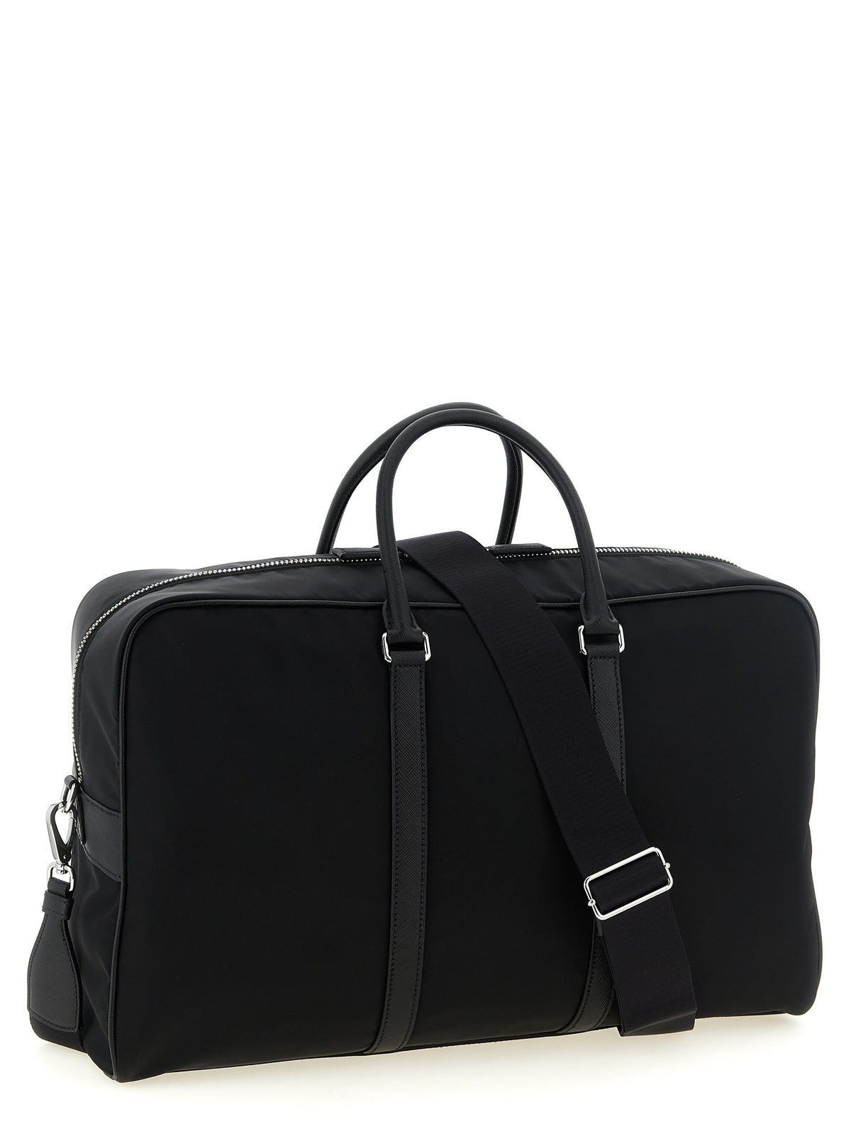 Prada Re-Nylon And Saffiano Travel Bag