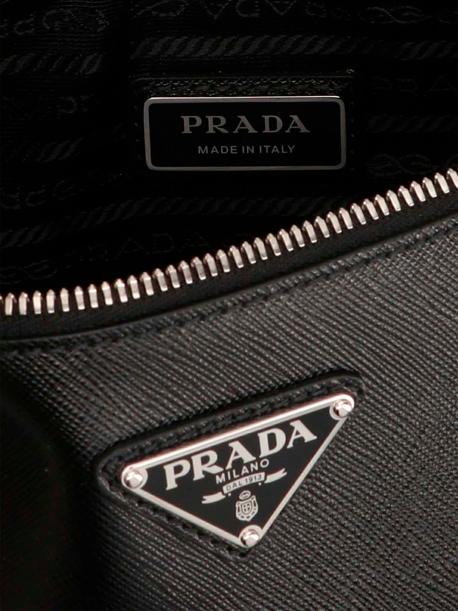 Prada Re-Nylon & Saffiano Crossbody Bag