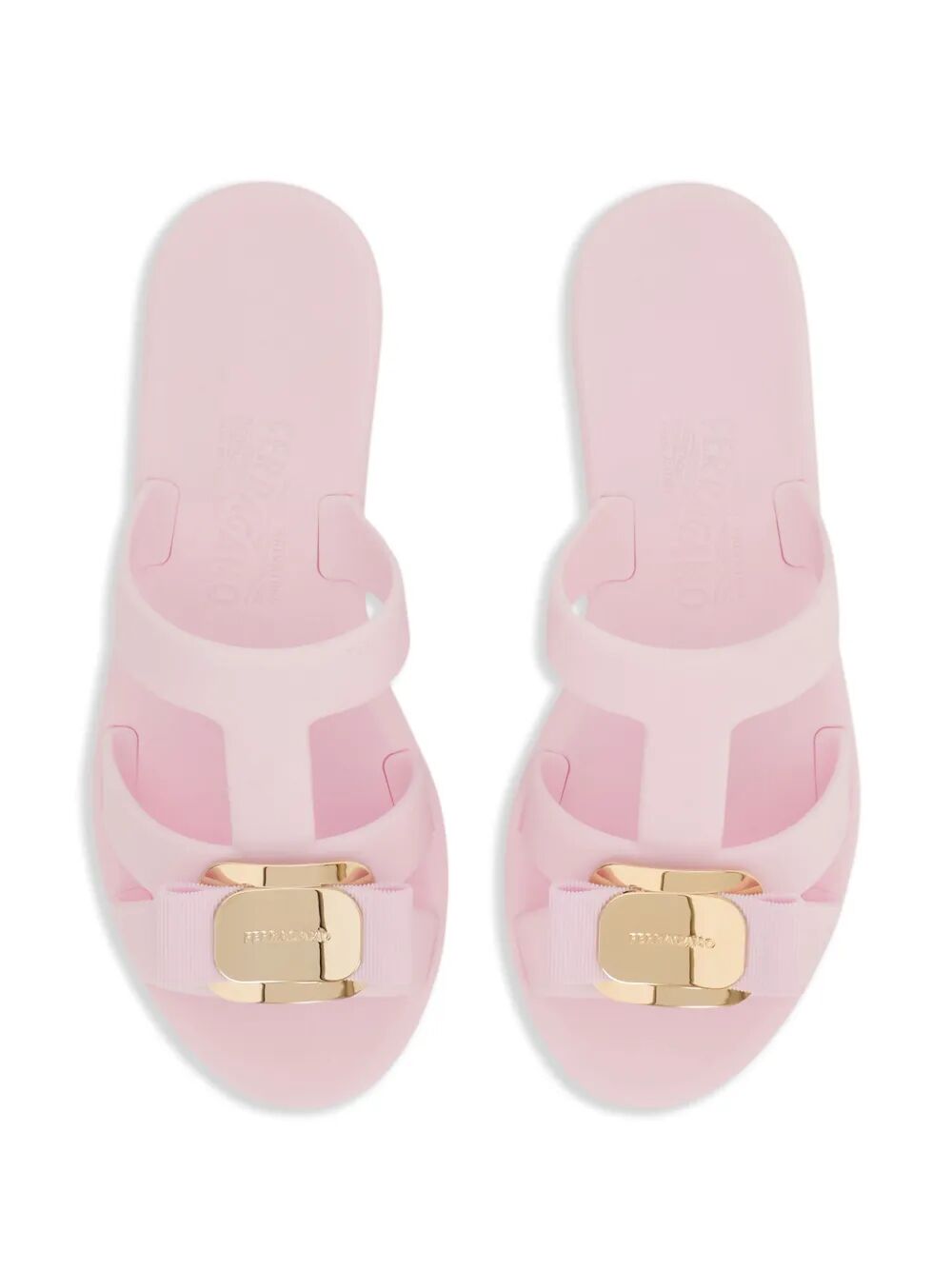 Ferragamo Lilou Rubber Slides