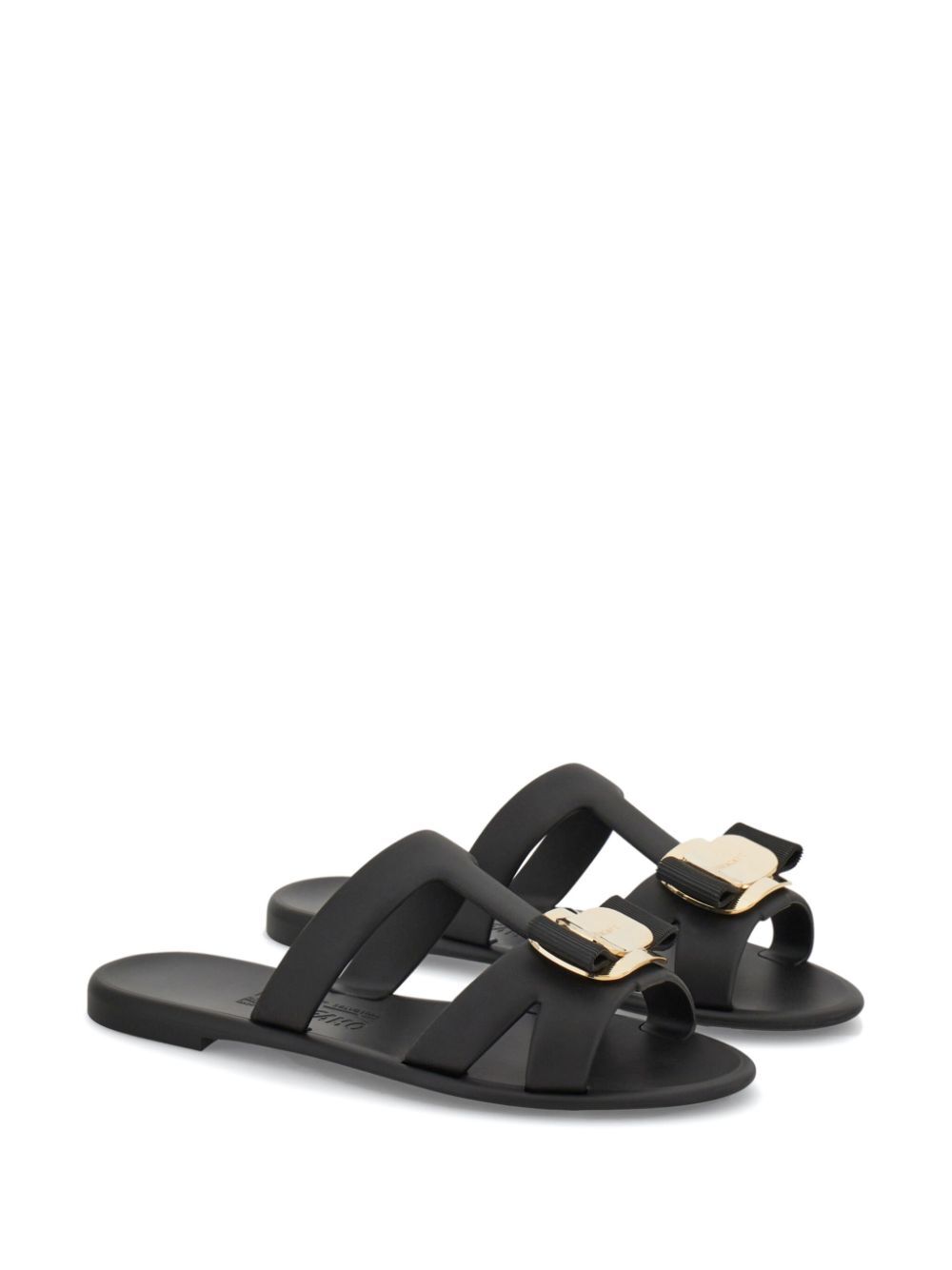 Ferragamo New Vara Rubber Slides