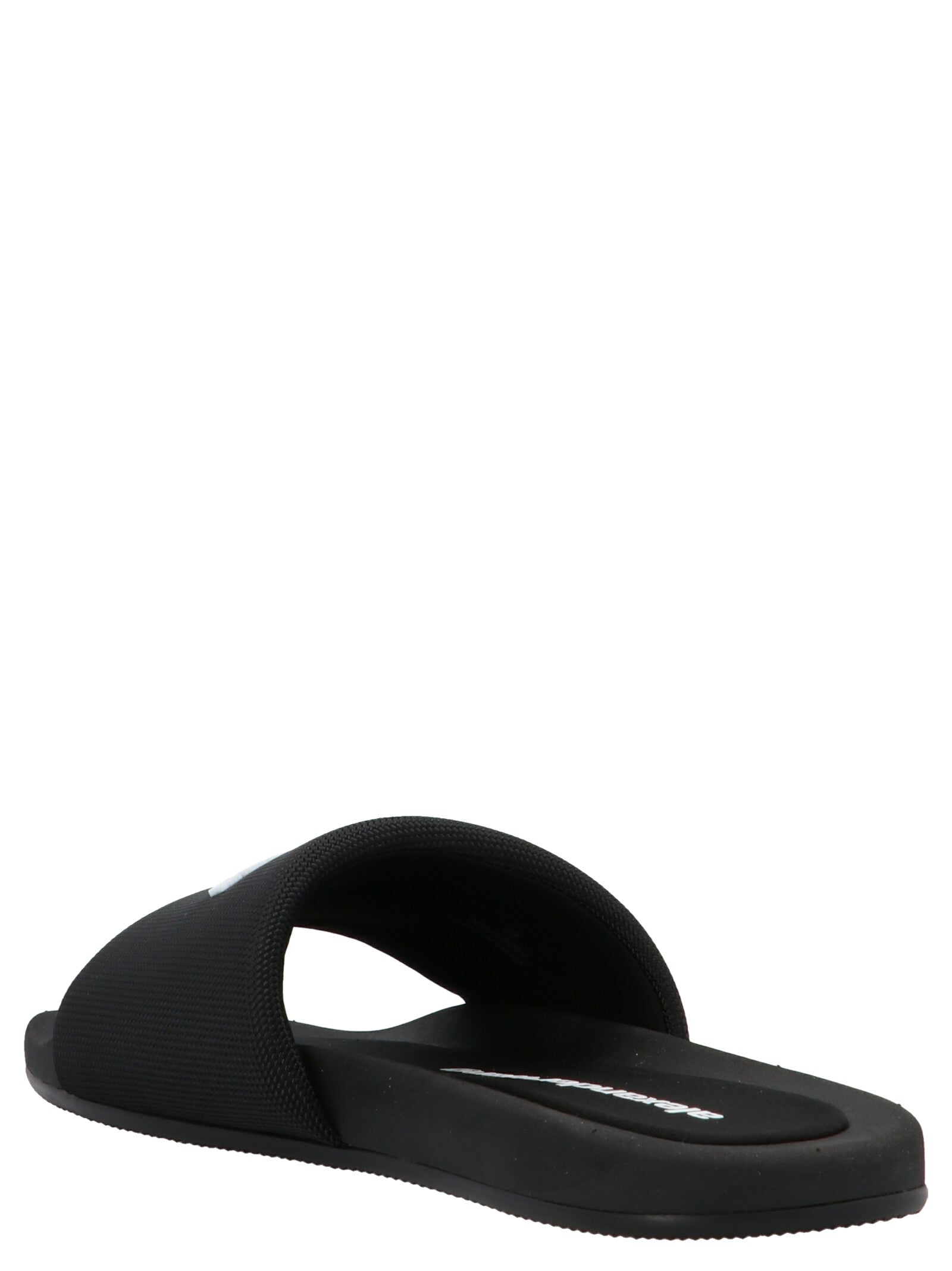 Alexander Wang Logo Band Nylon Sliders