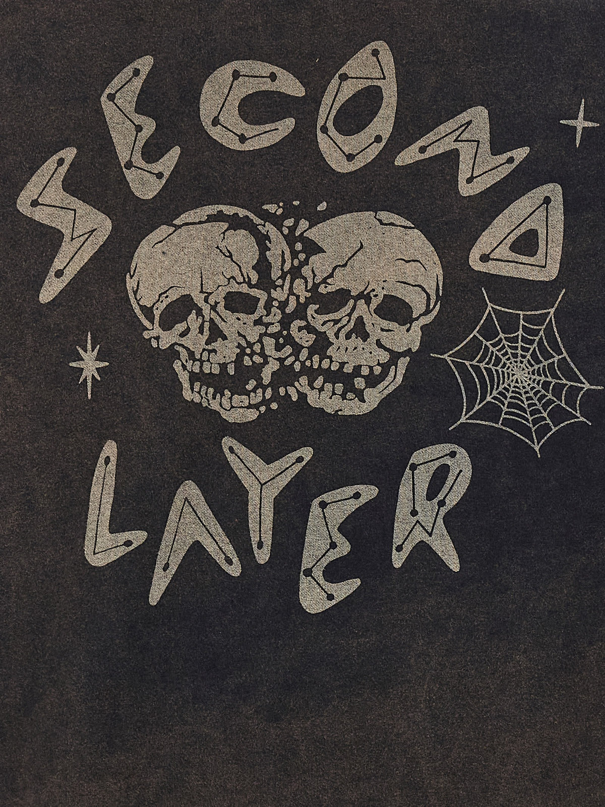 Second/Layer 'Skull' T-Shirt