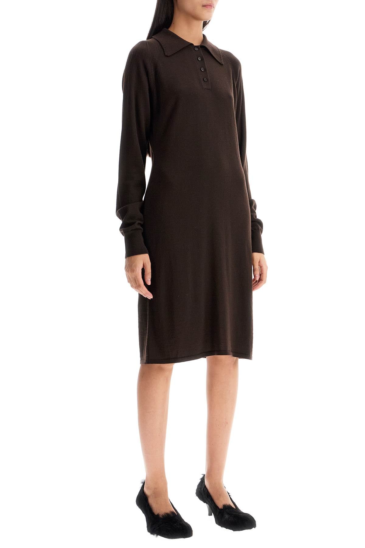 Filippa K Merino Wool Polo Dress In