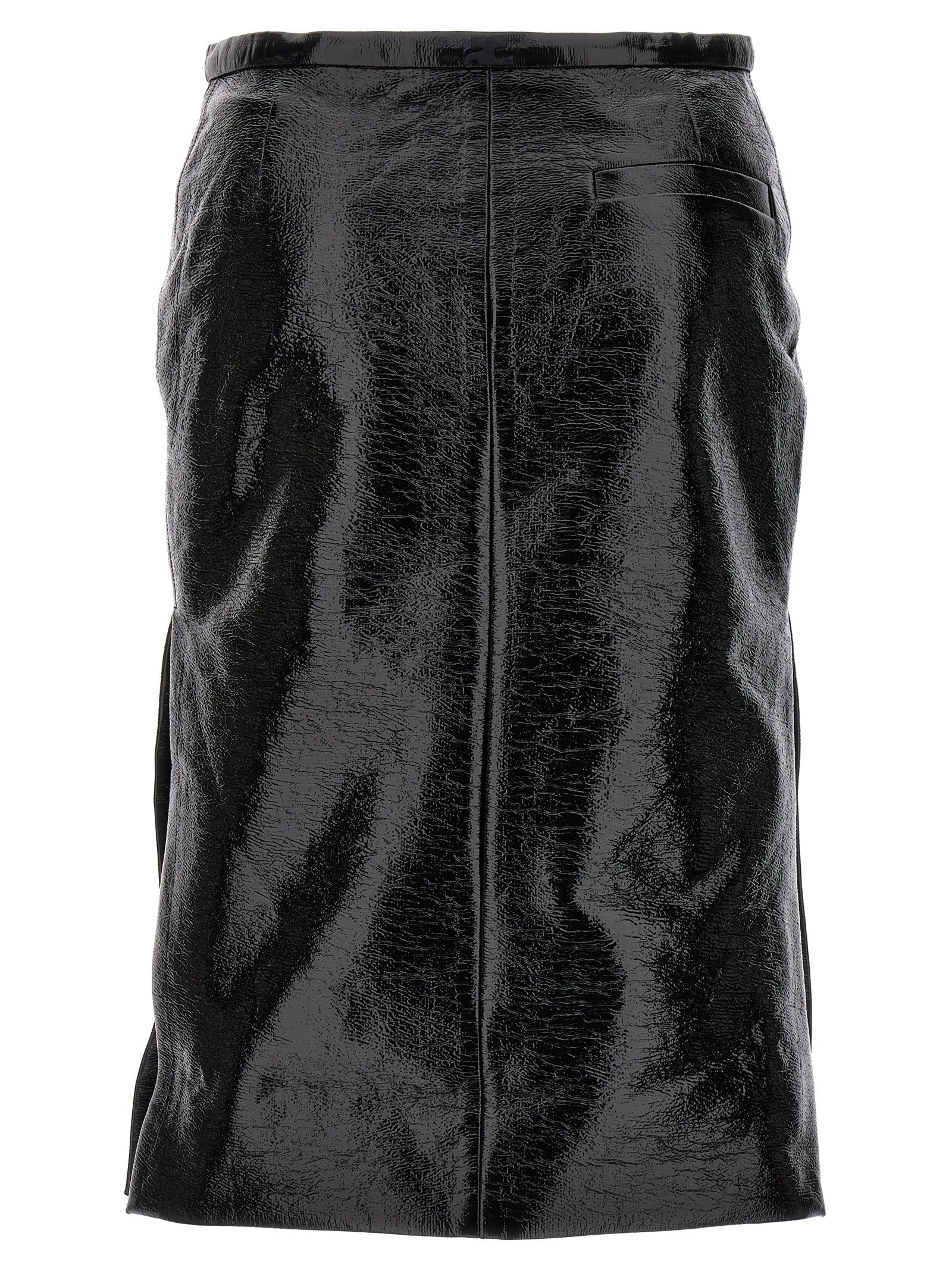 Courreges 'Double Slit Vinyl' Skirt