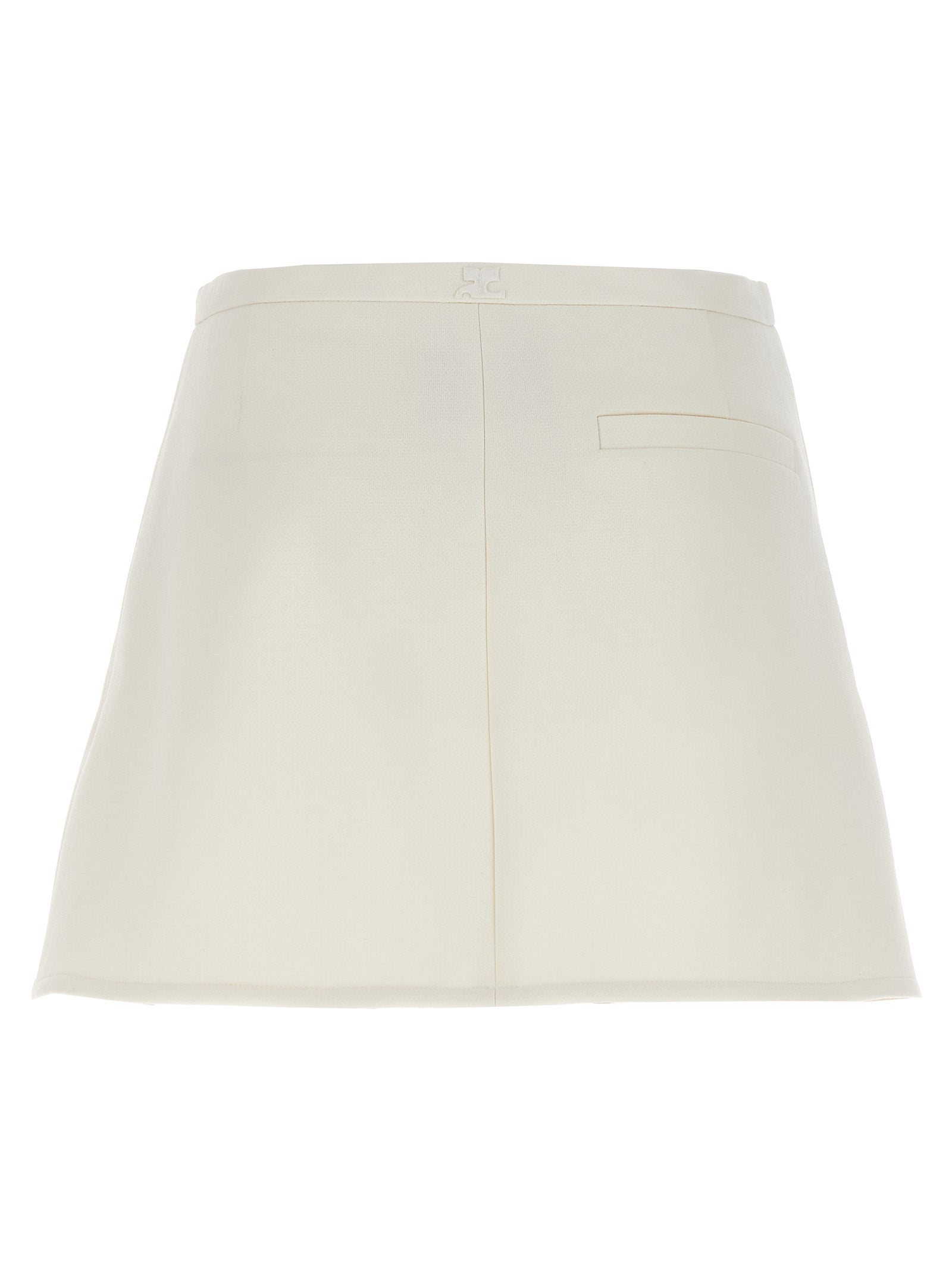 Courreges Crepe Skirt