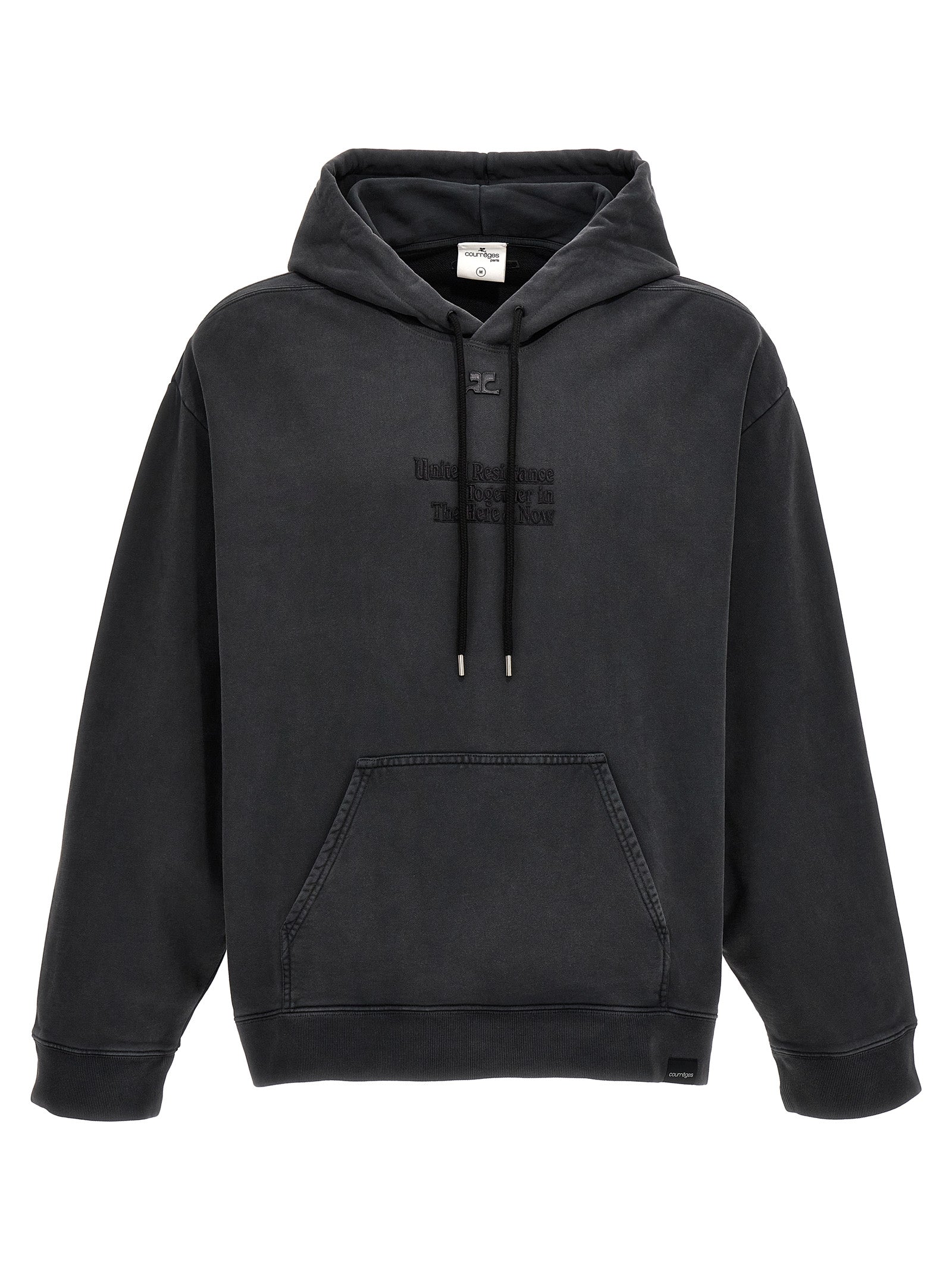 Courreges 'Ac Stonewashed' Hoodie