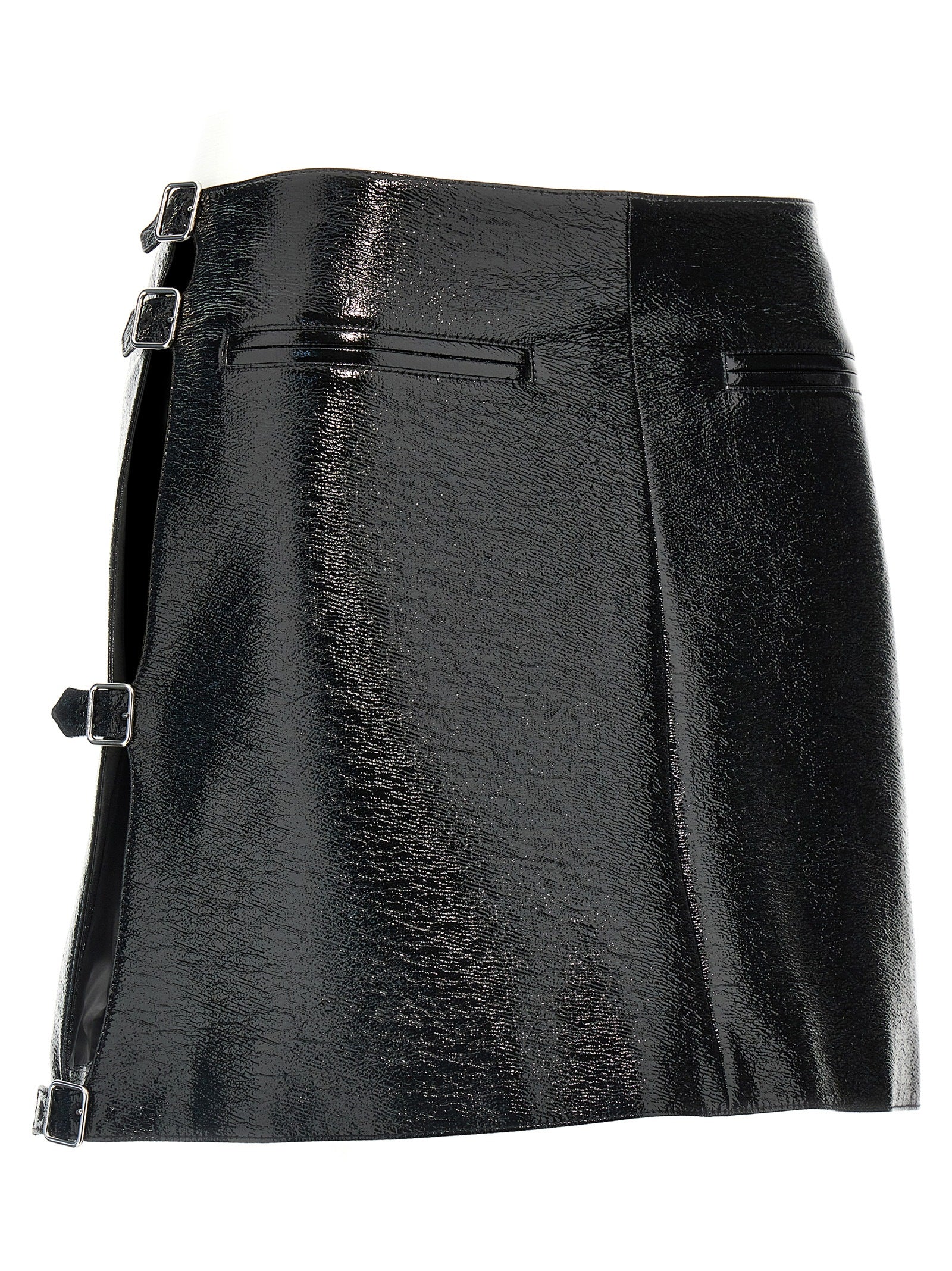 Courreges 'Mini Multi Sangle Vinyl' Skirt