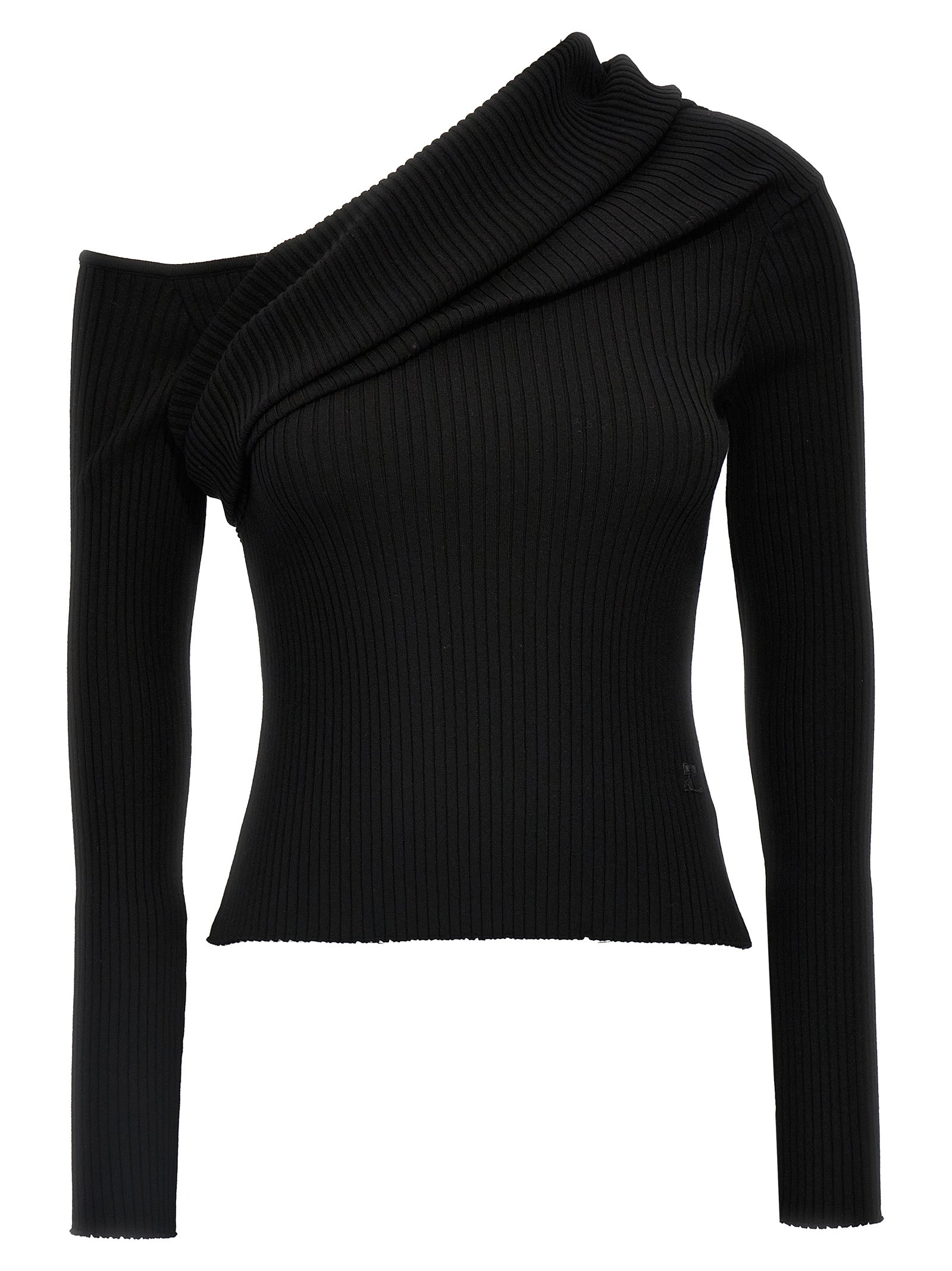 Courreges 'Twist Rib Knit' Sweater