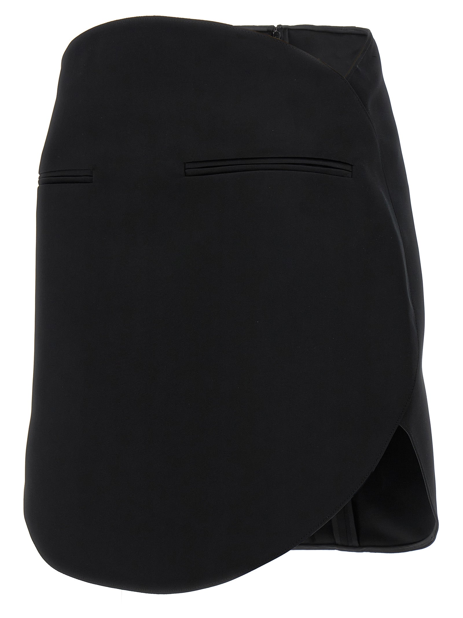Courreges 'Circle Satin' Skirt