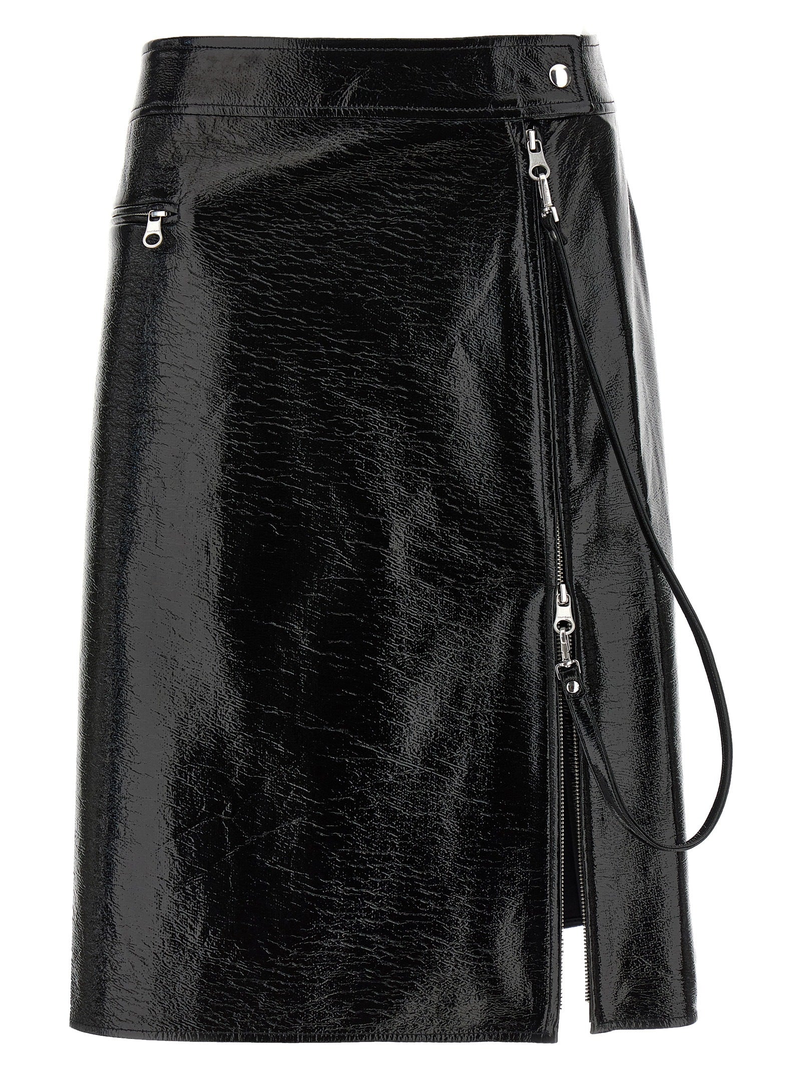 Courreges 'Zipped Vinyl' Skirt