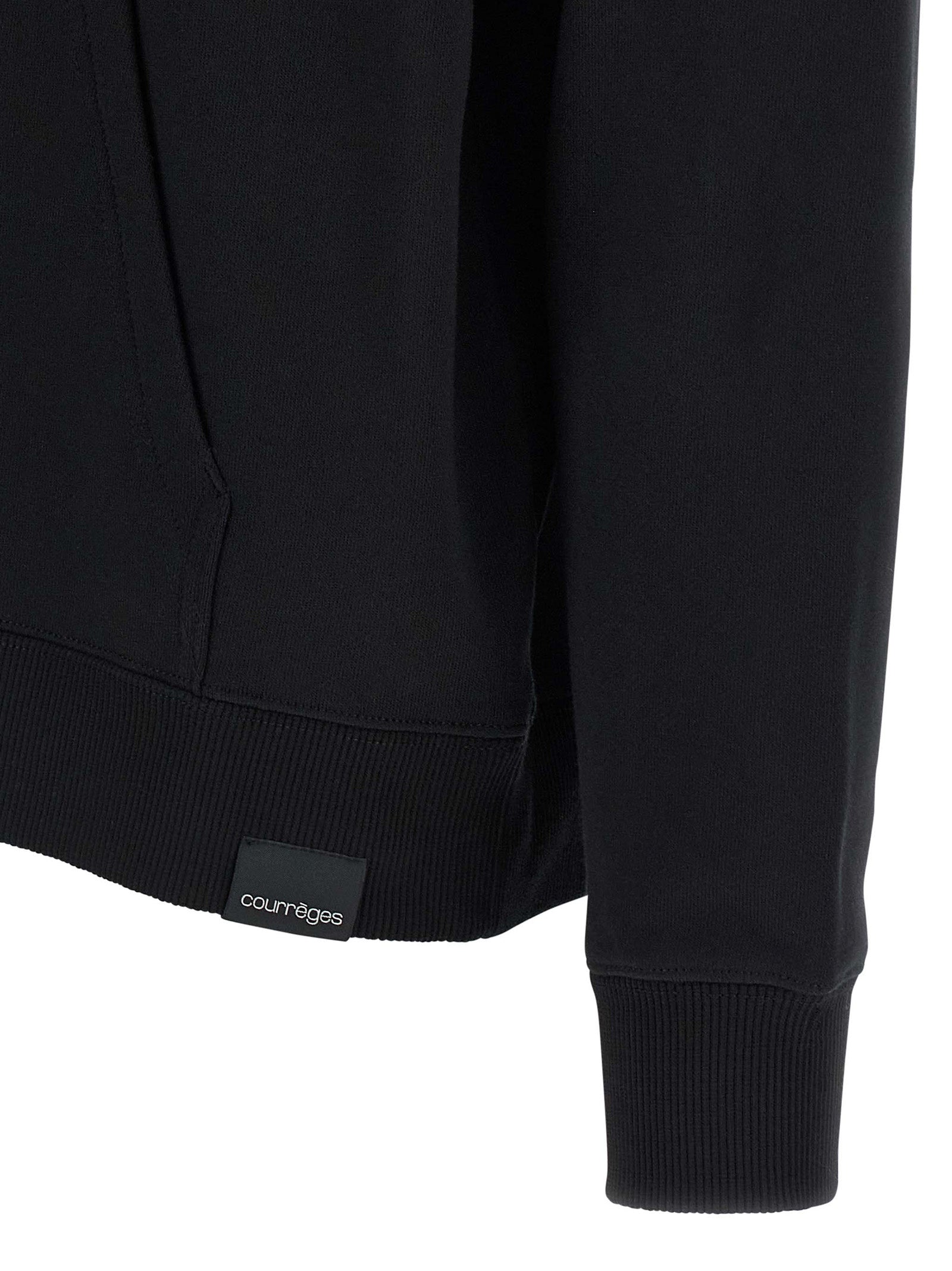 Courreges Hoodie And Scarf