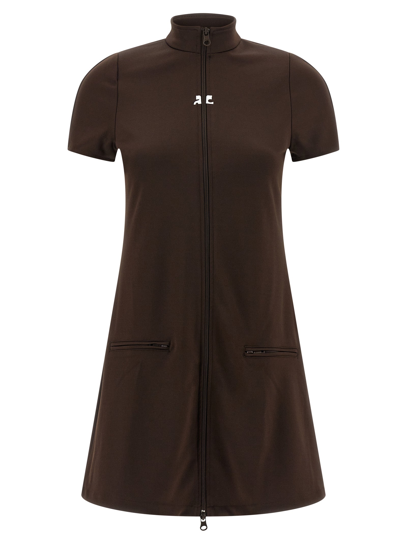 Courreges 'Interlock Tracksuit Mini' Dress