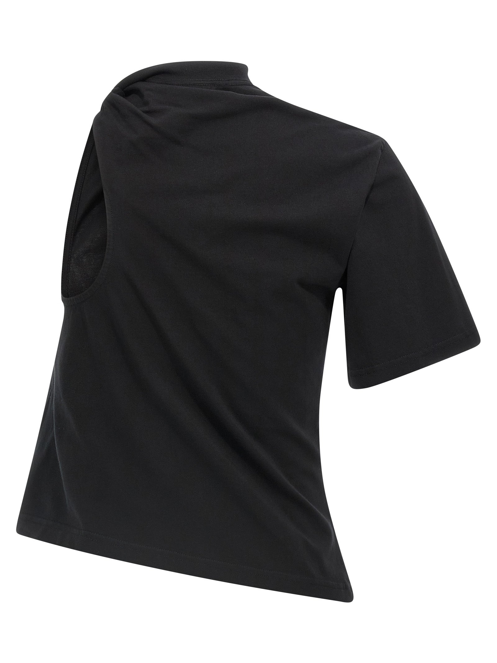 Courreges 'Twist Asymmetrical' T-Shirt