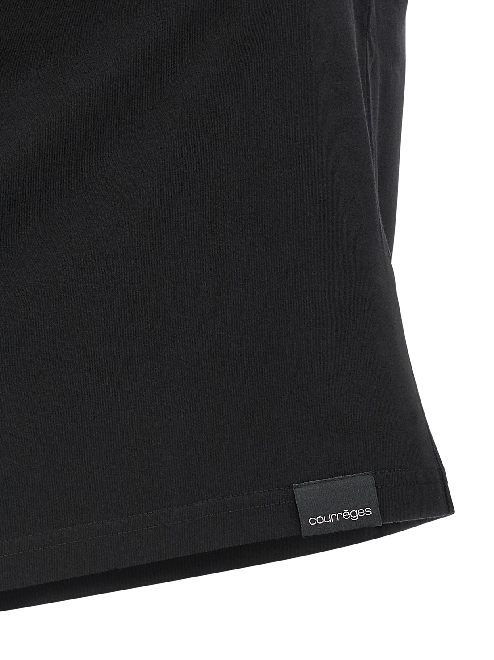 Courreges 'Twist Asymmetrical' T-Shirt