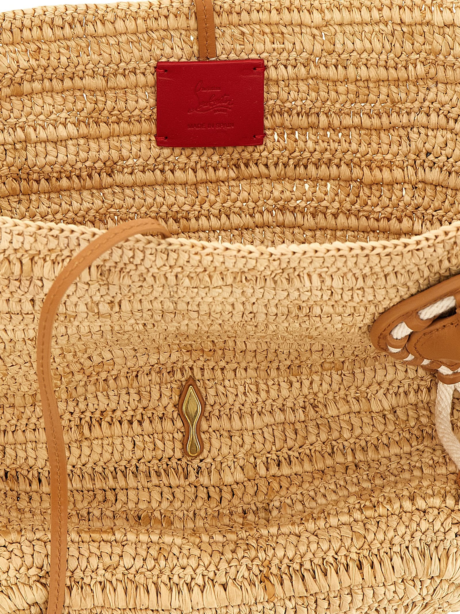 Christian Louboutin 'Venus Basket' Mini Shopping Bag