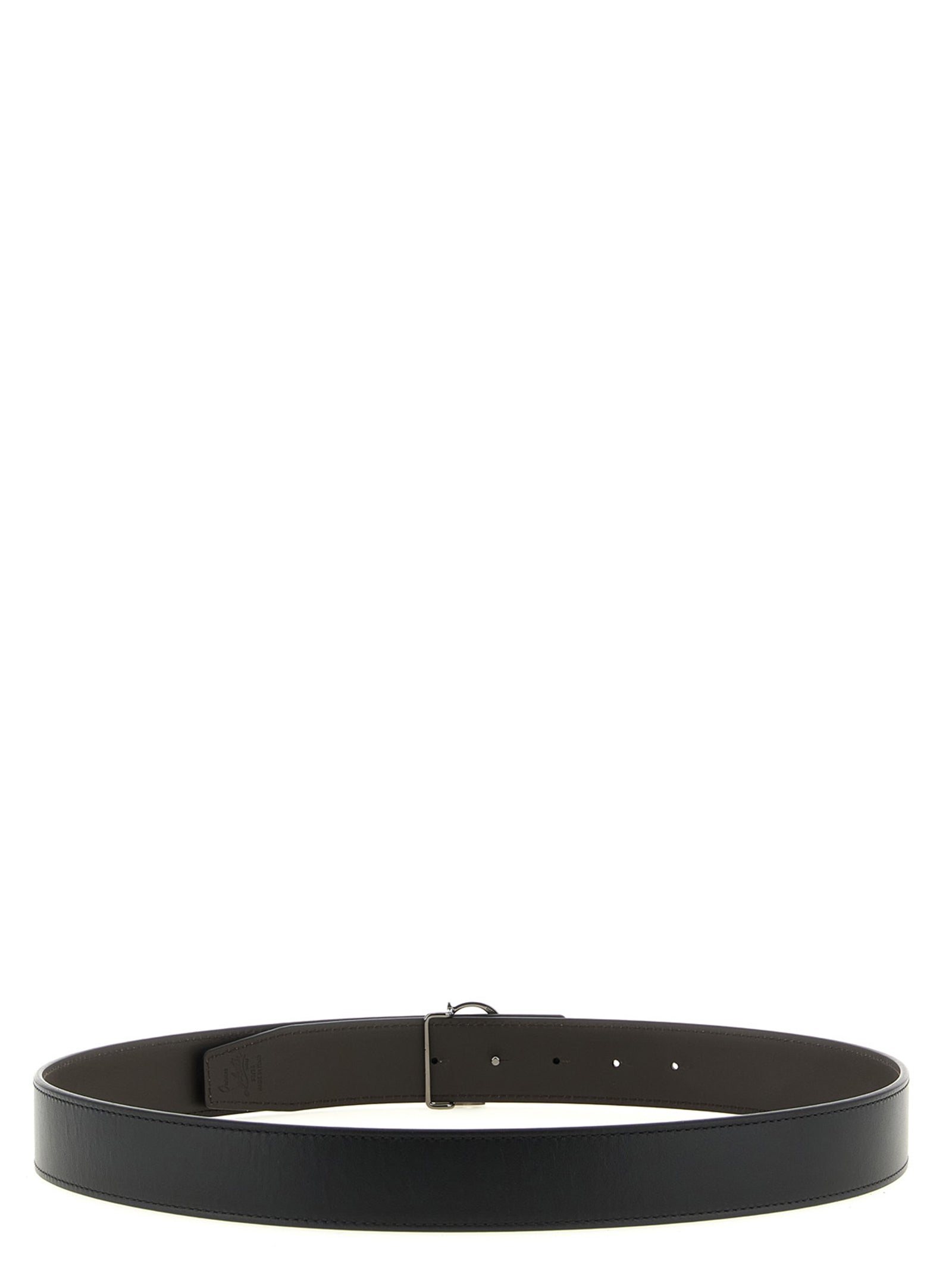 Christian Louboutin 'Cl' Reversible Belt