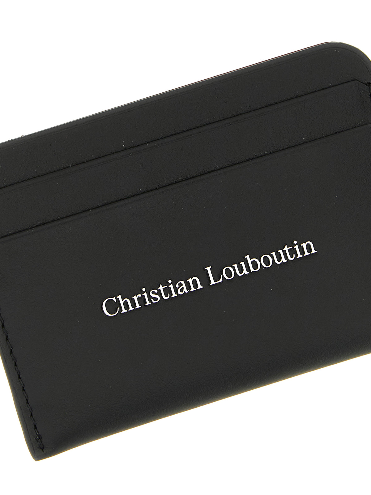 Christian Louboutin Black 'Canopy' Card Holder