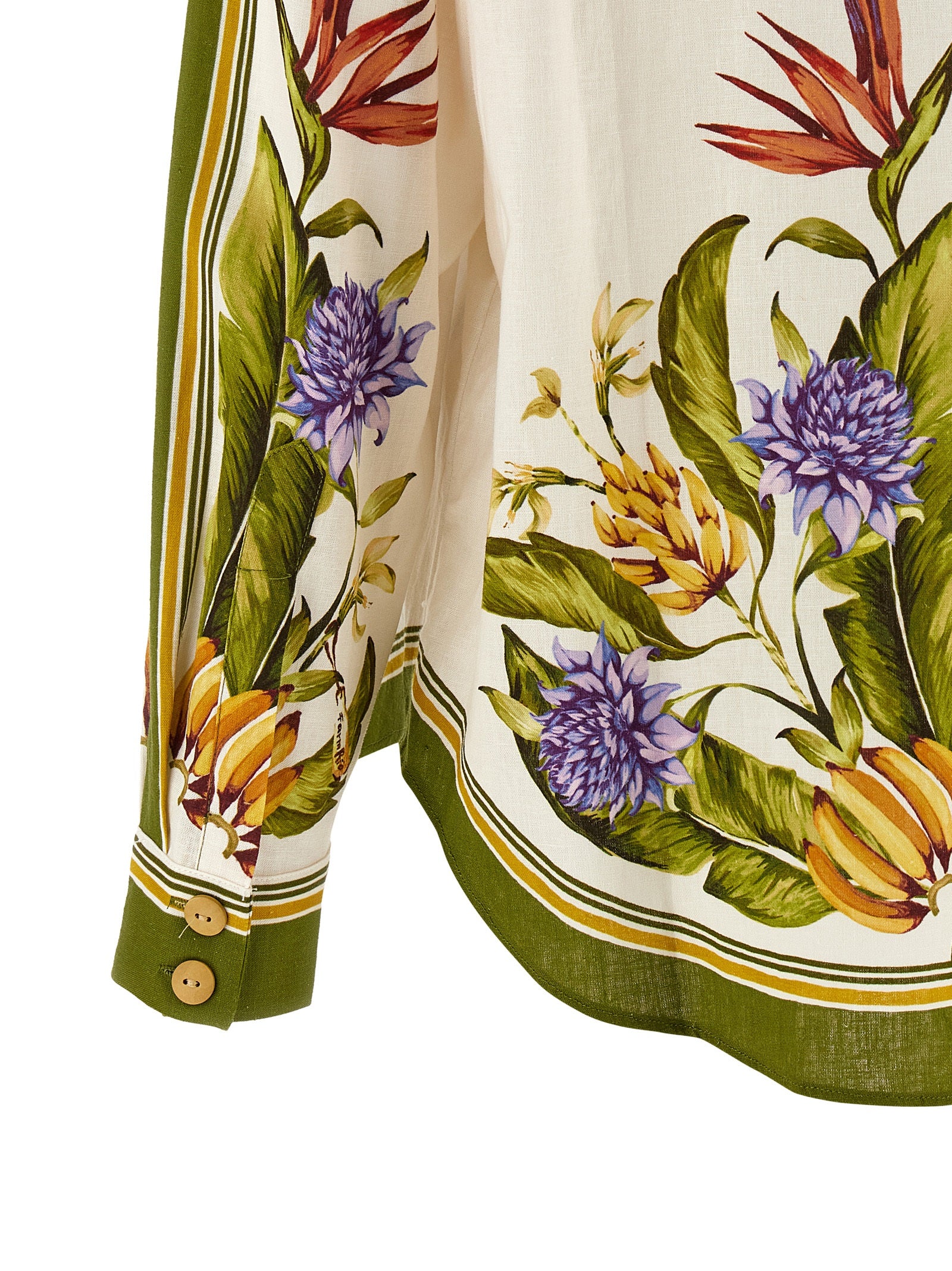 Farm Rio 'Sand Tropical Scarf' Shirt