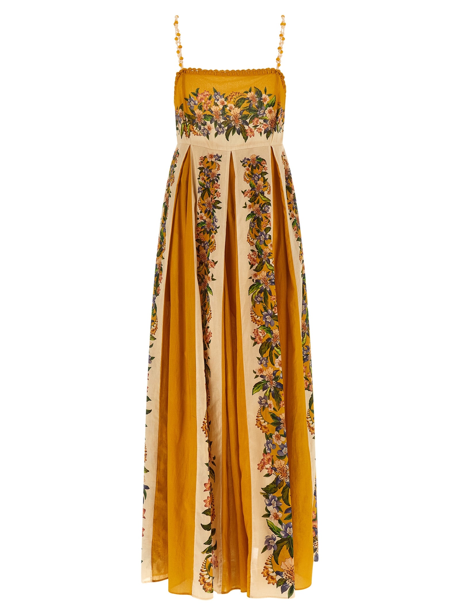 Farm Rio 'Sand Hilo Stripes Maxi' Dress