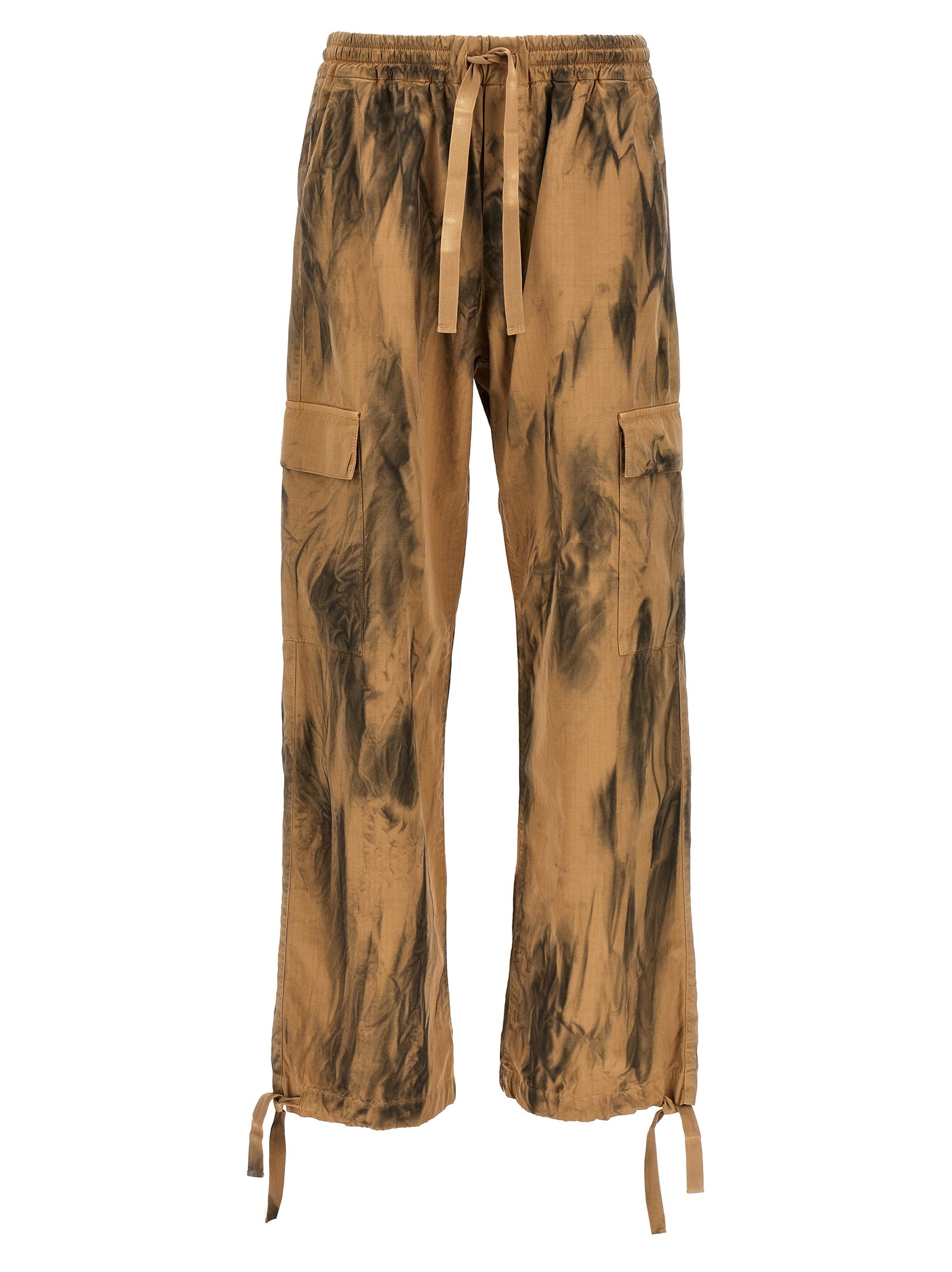 Msgm Dirty-Effect Cargo Pants